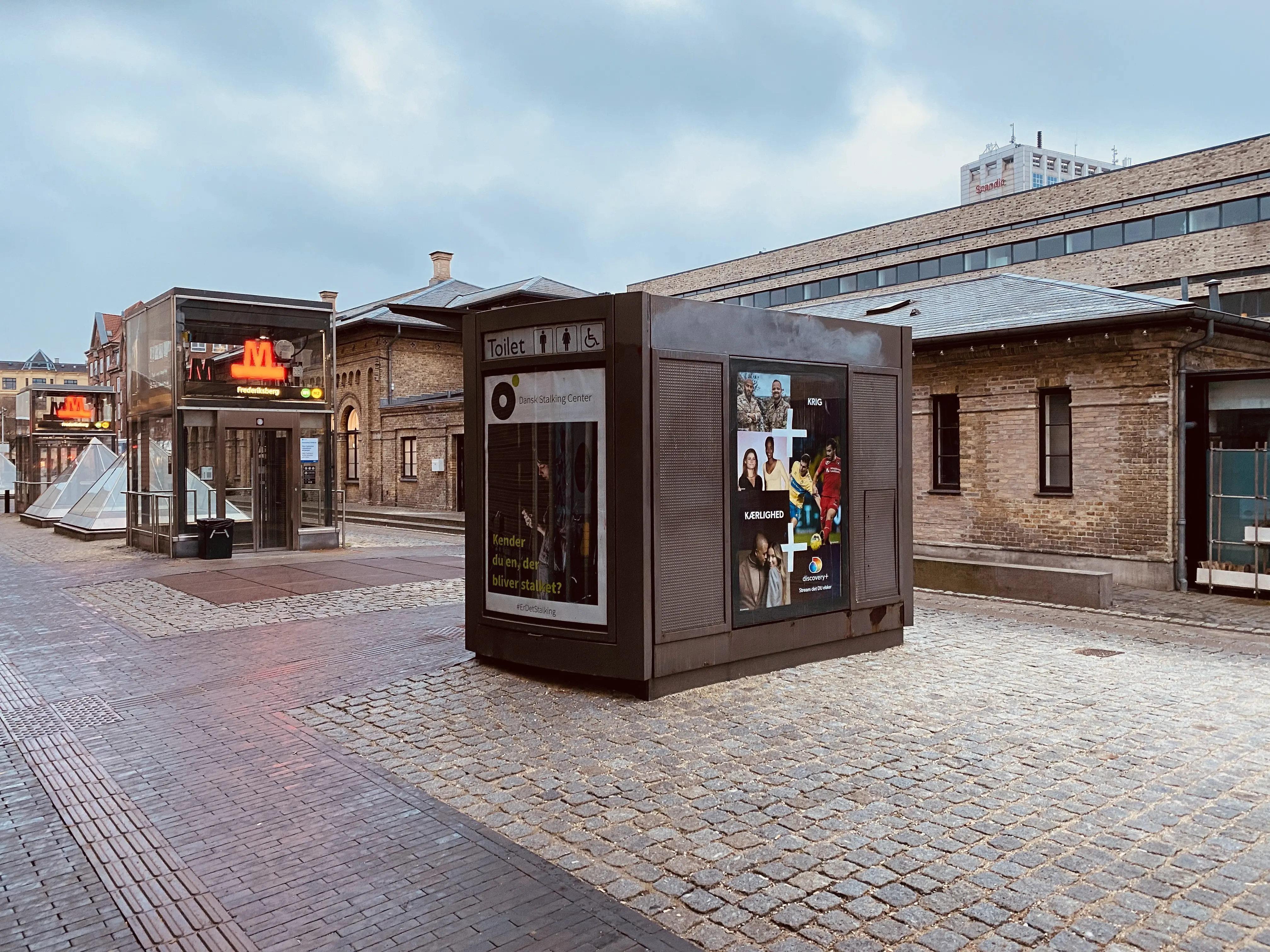 Billede af Frederiksberg Metrostation.