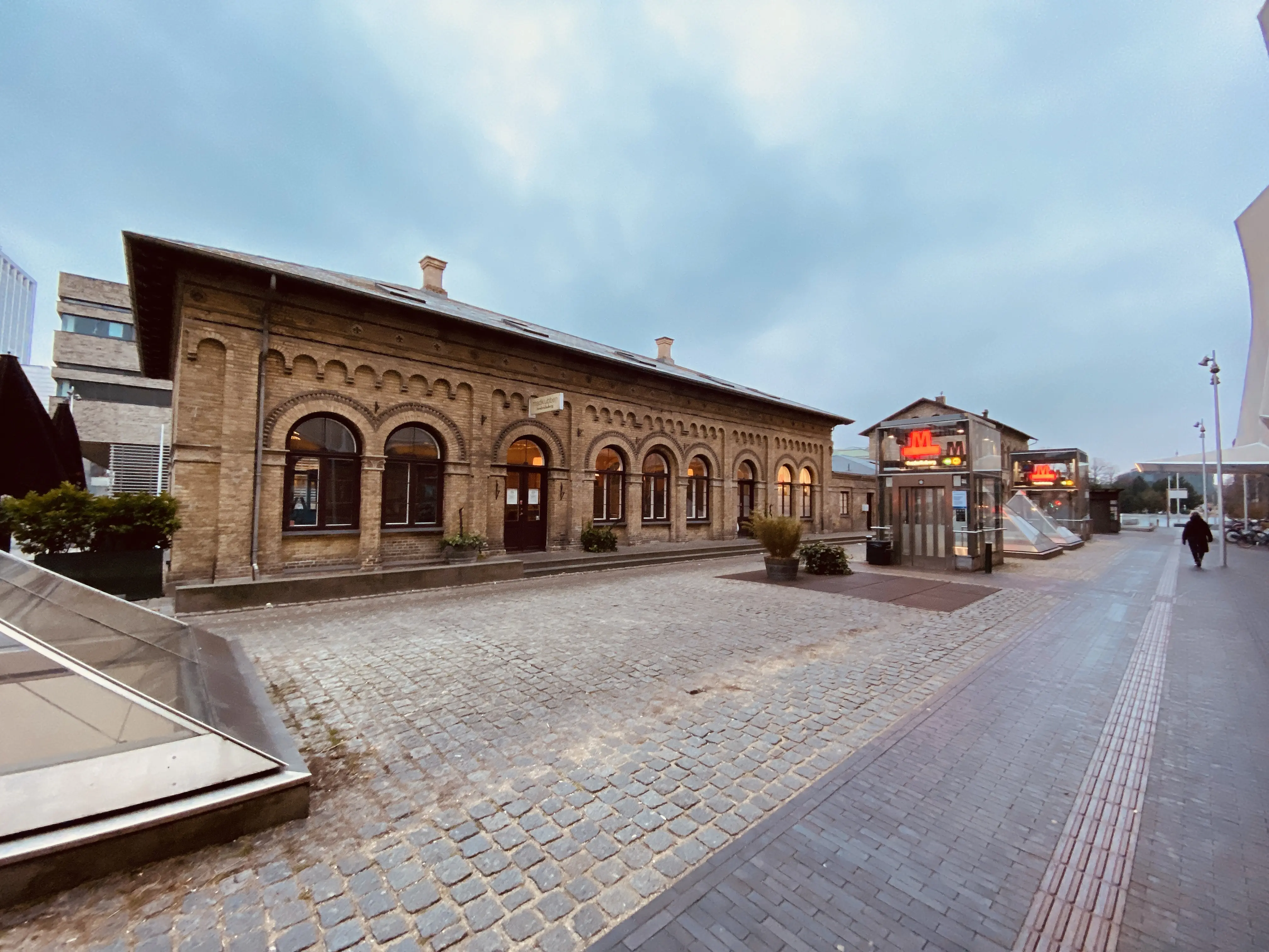 Billede af Frederiksberg Metrostation.