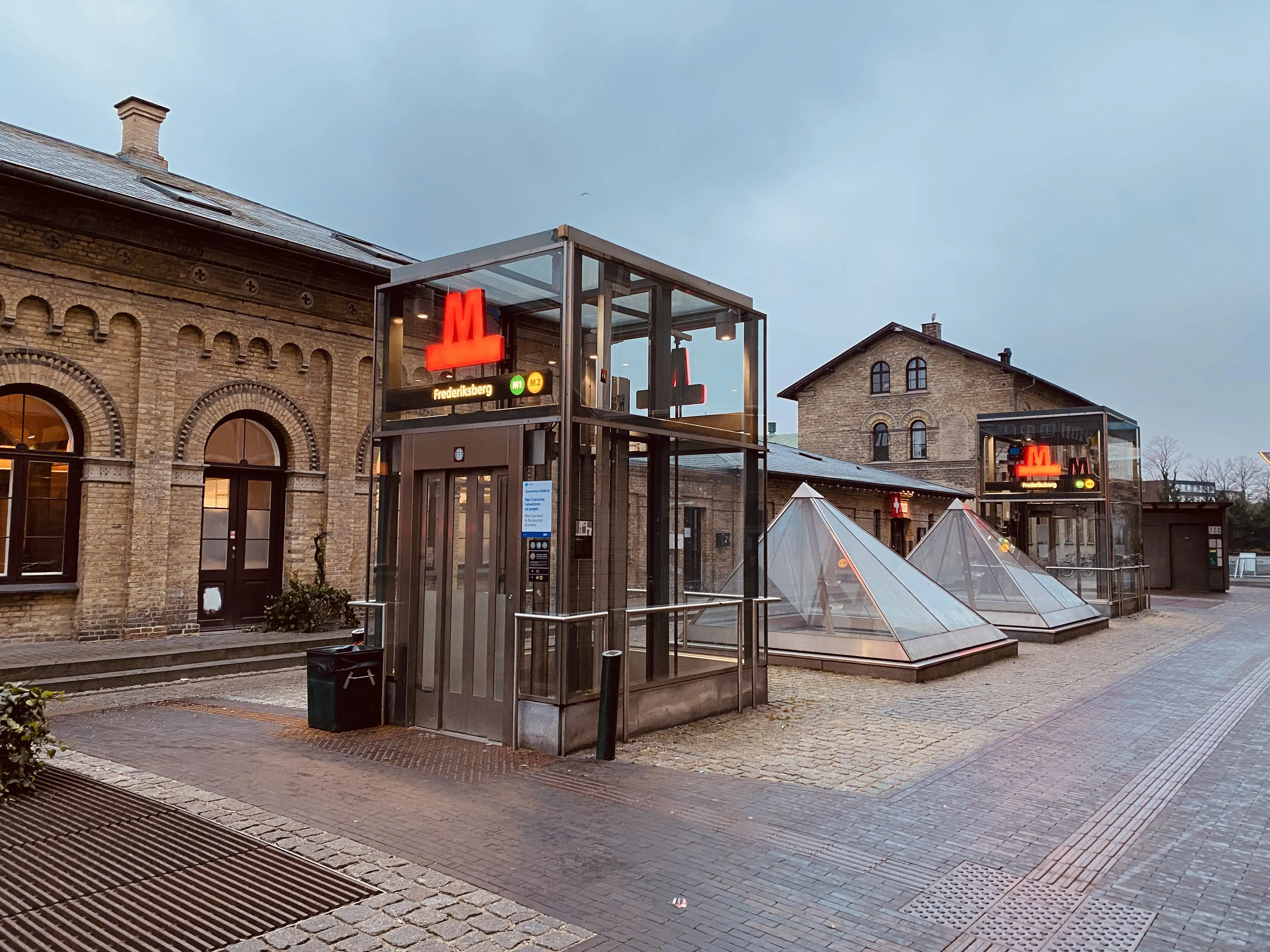 Billede af Frederiksberg Station.