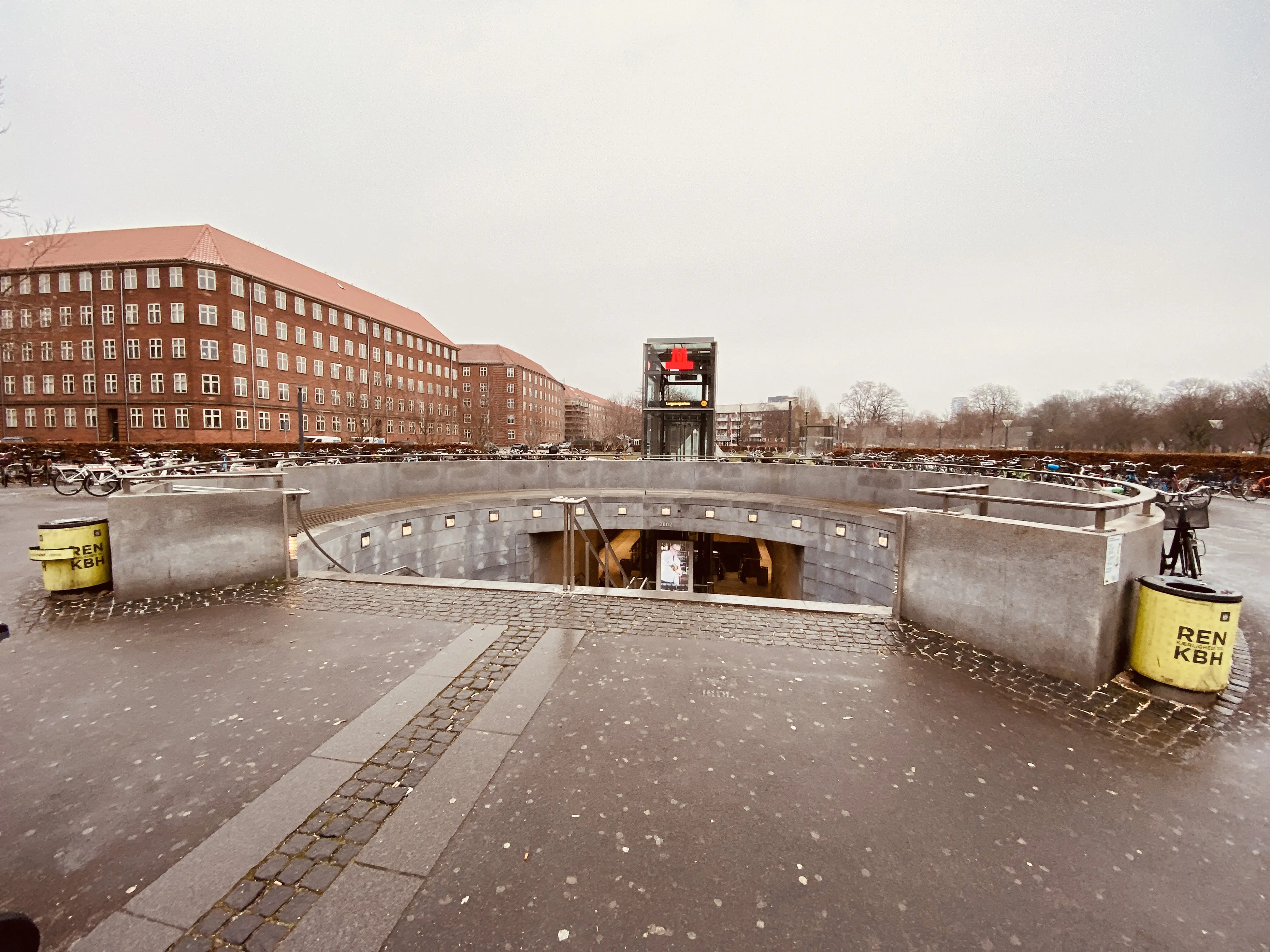 Billede af Lergravsparken Metrostation.