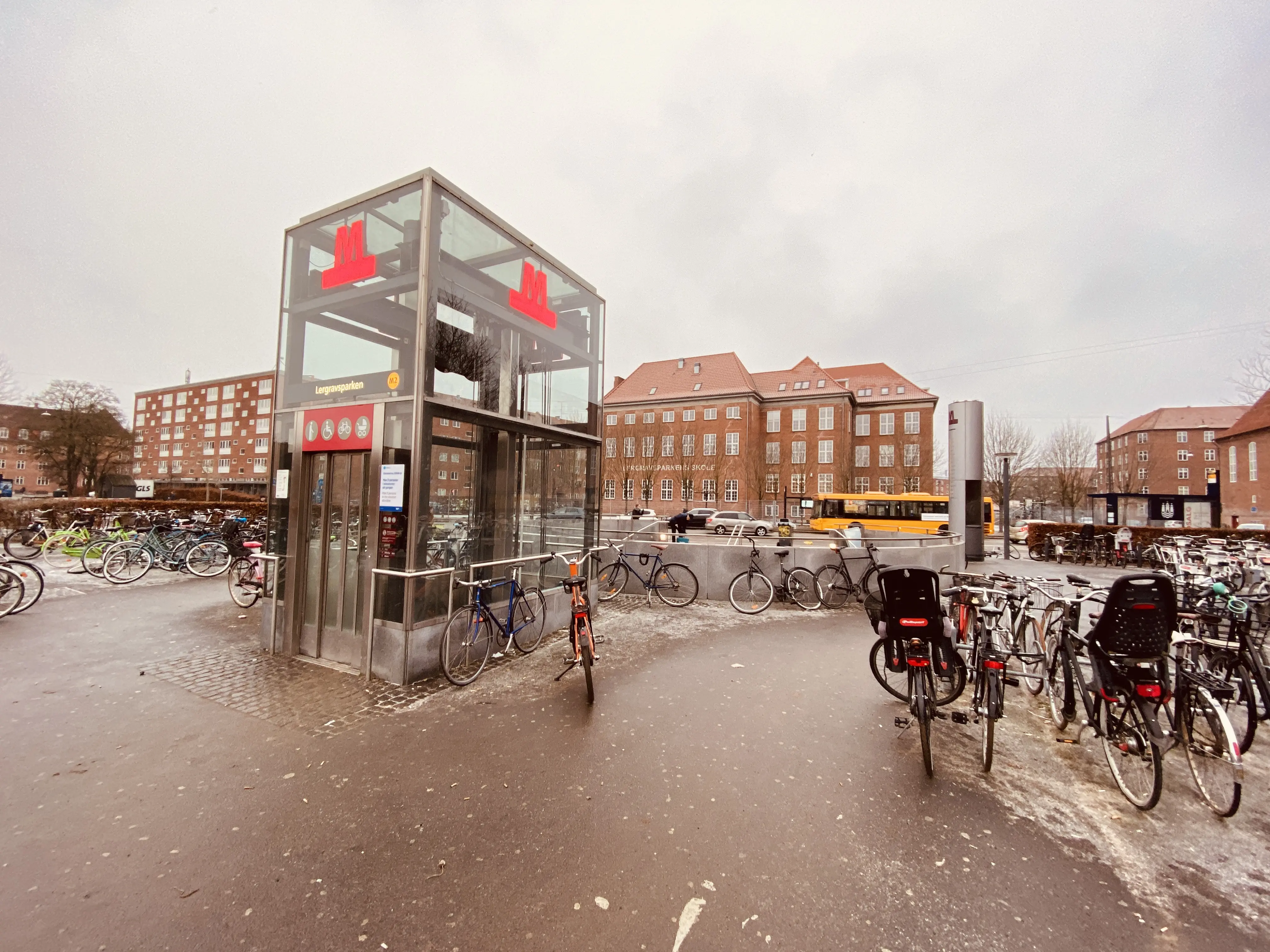 Billede af Lergravsparken Metrostation.