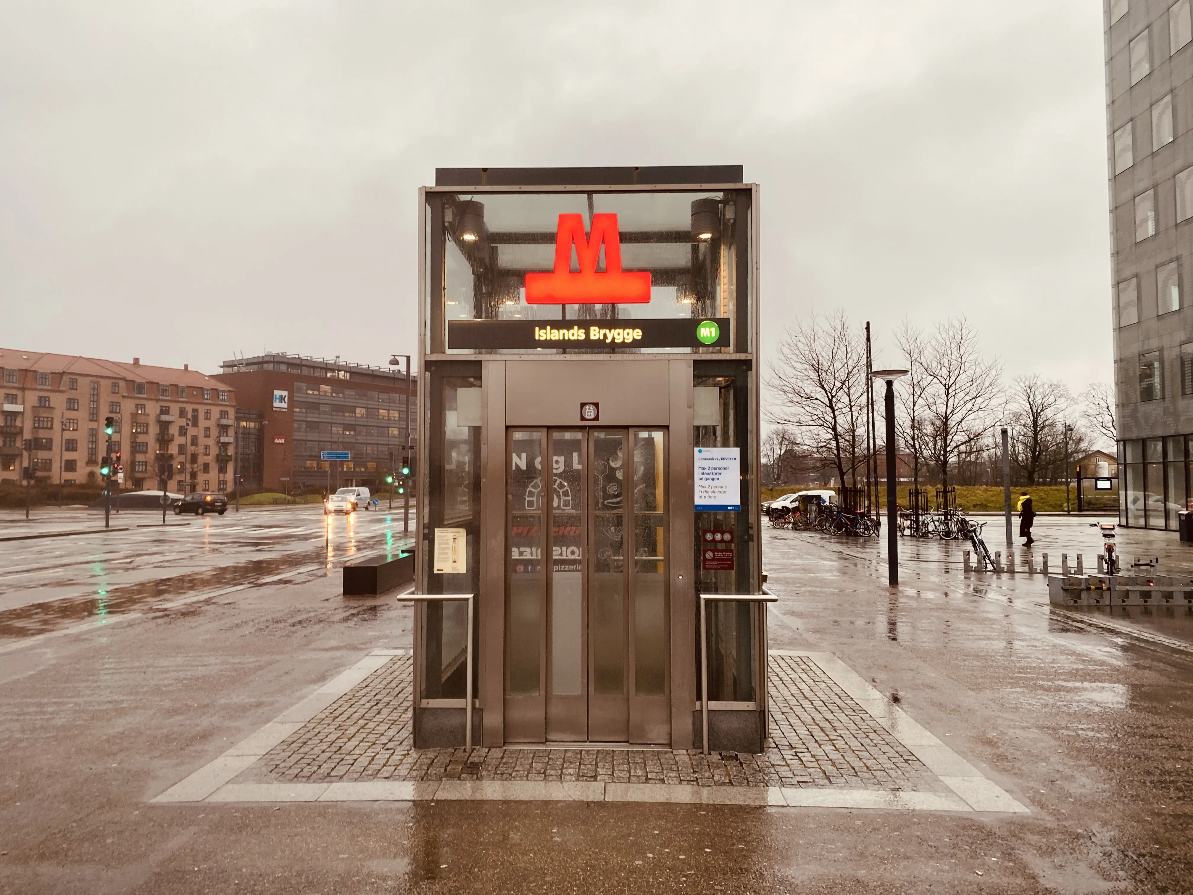 Billede af Islands Brygge Metrostation.