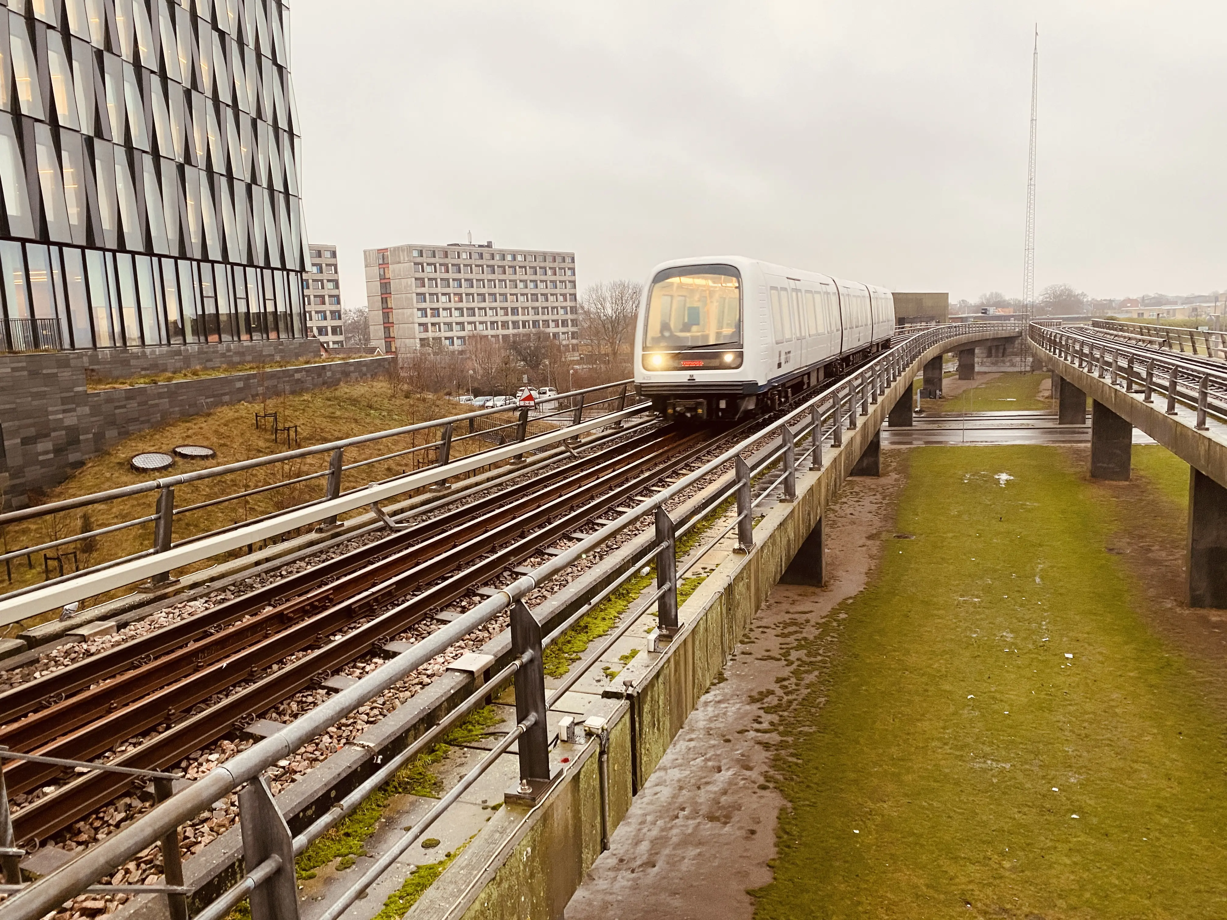 Billede af DR Byen Metrostation.