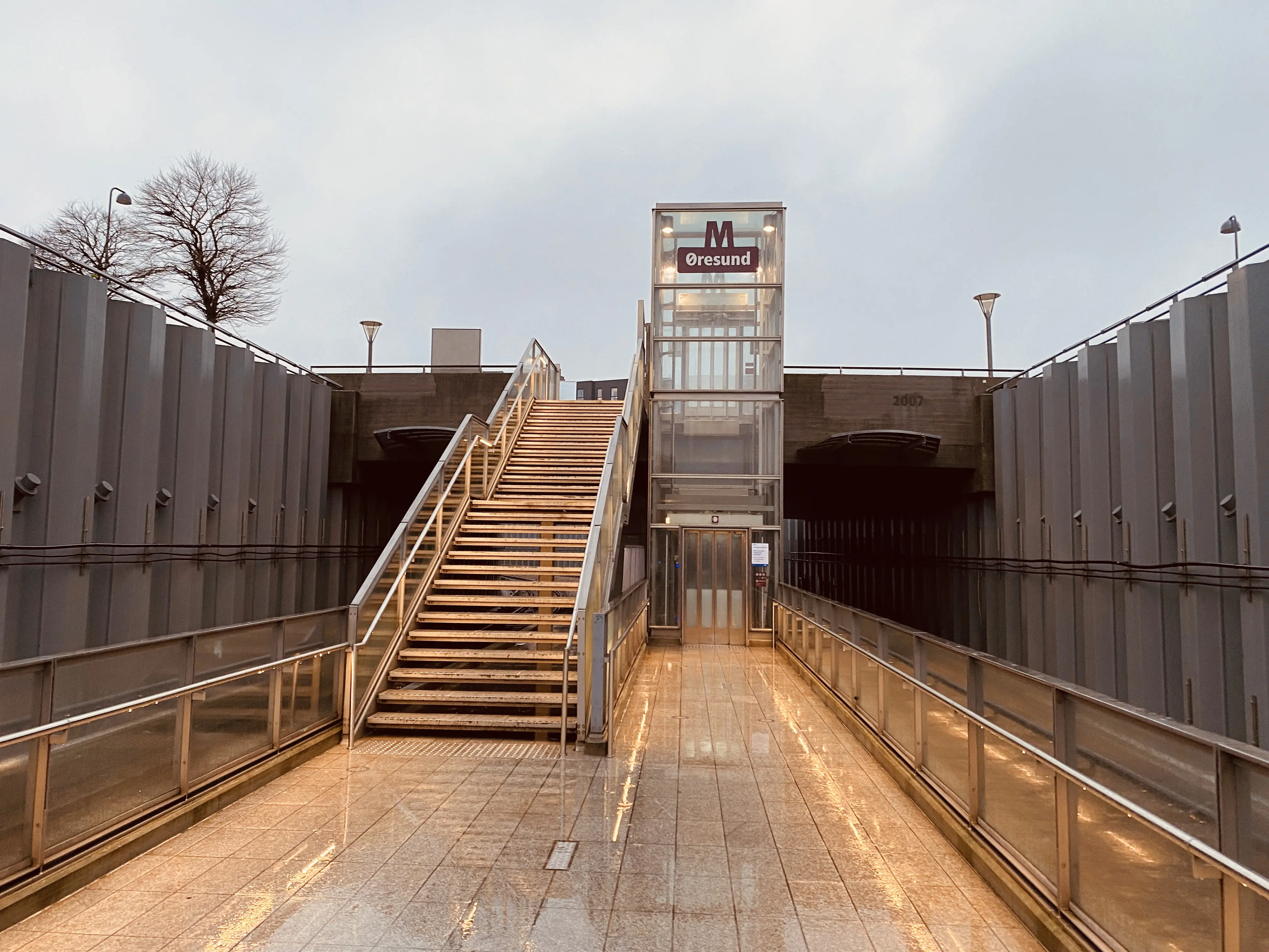 Billede af Øresund Metrostation.