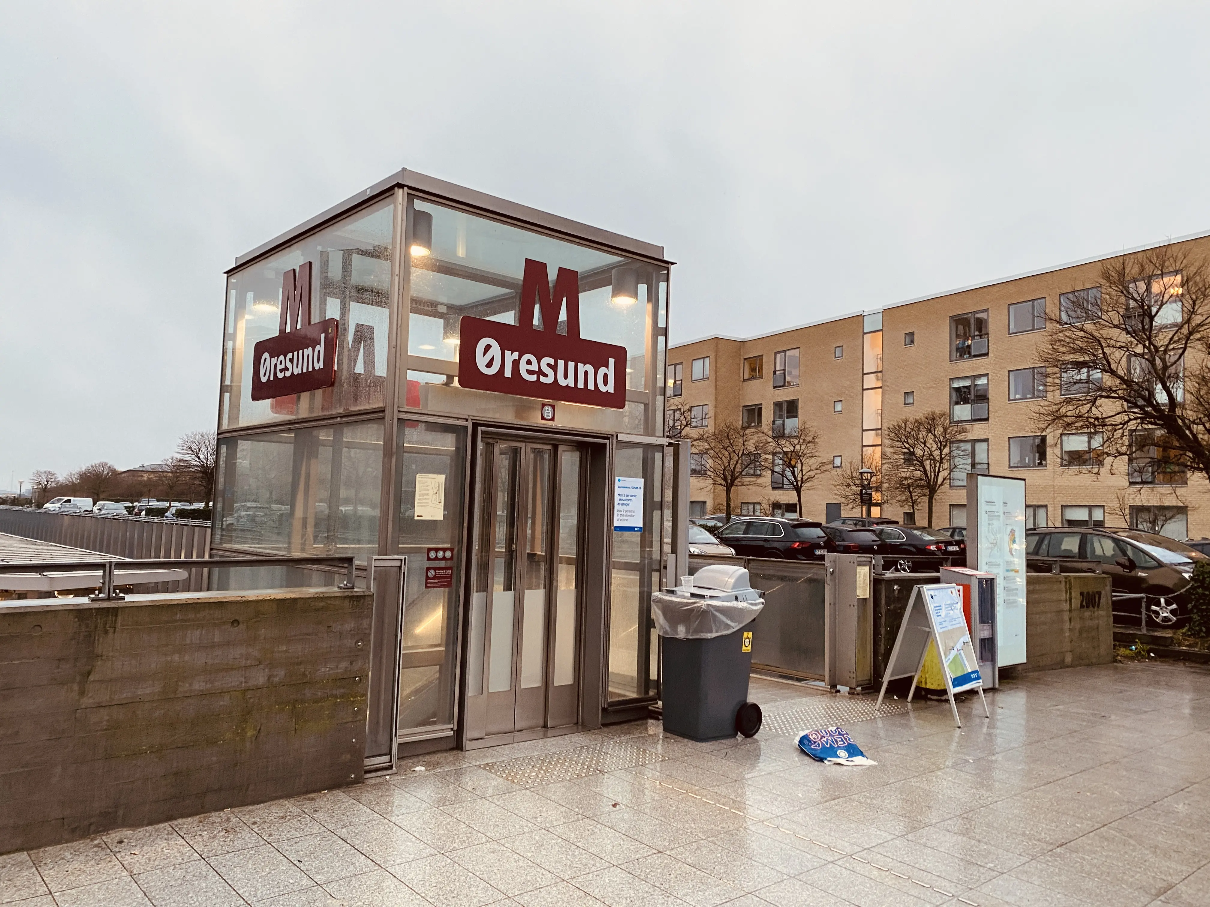 Billede af Øresund Metrostation.