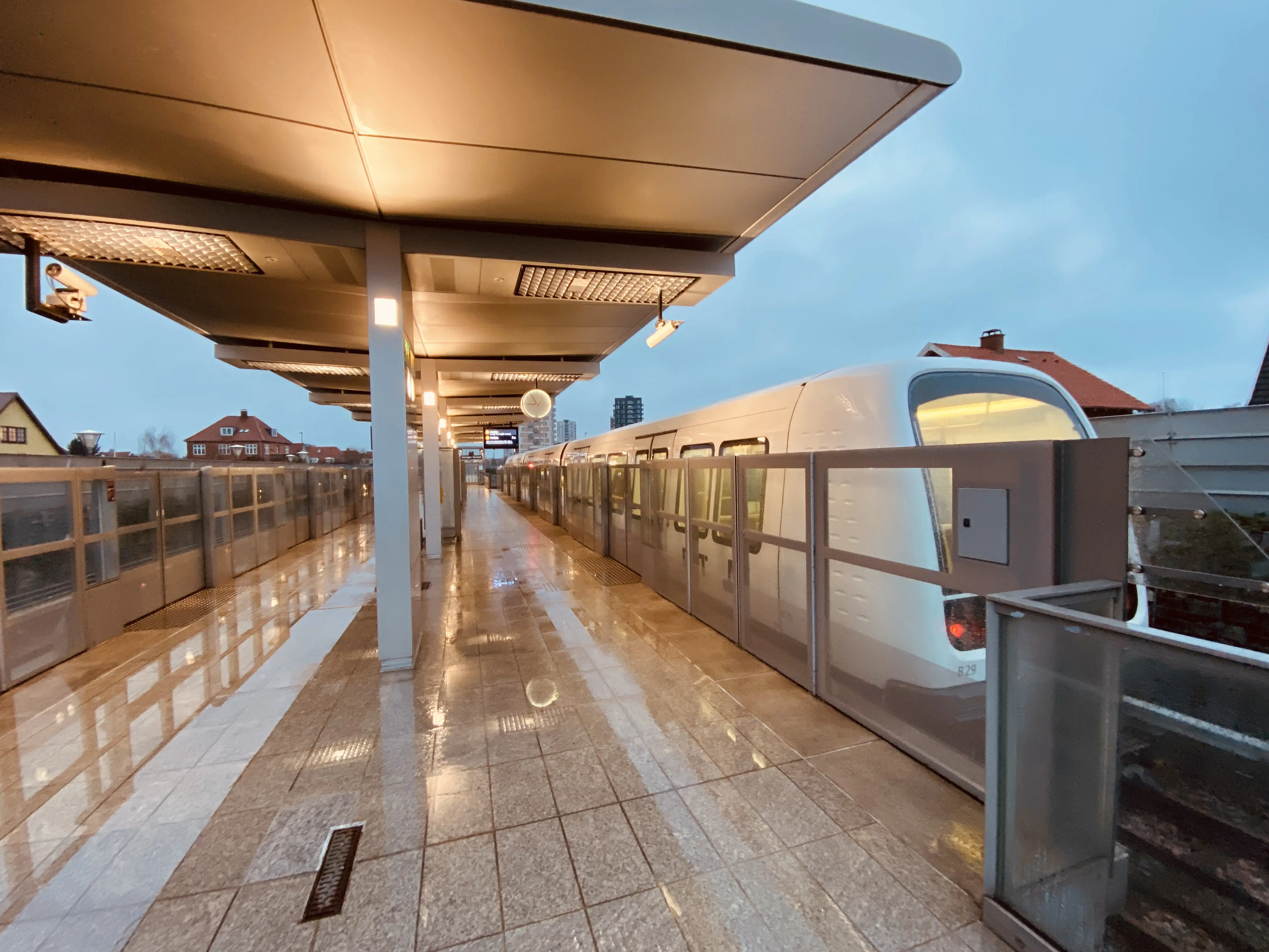 Billede af Amager Strand Metrostation.