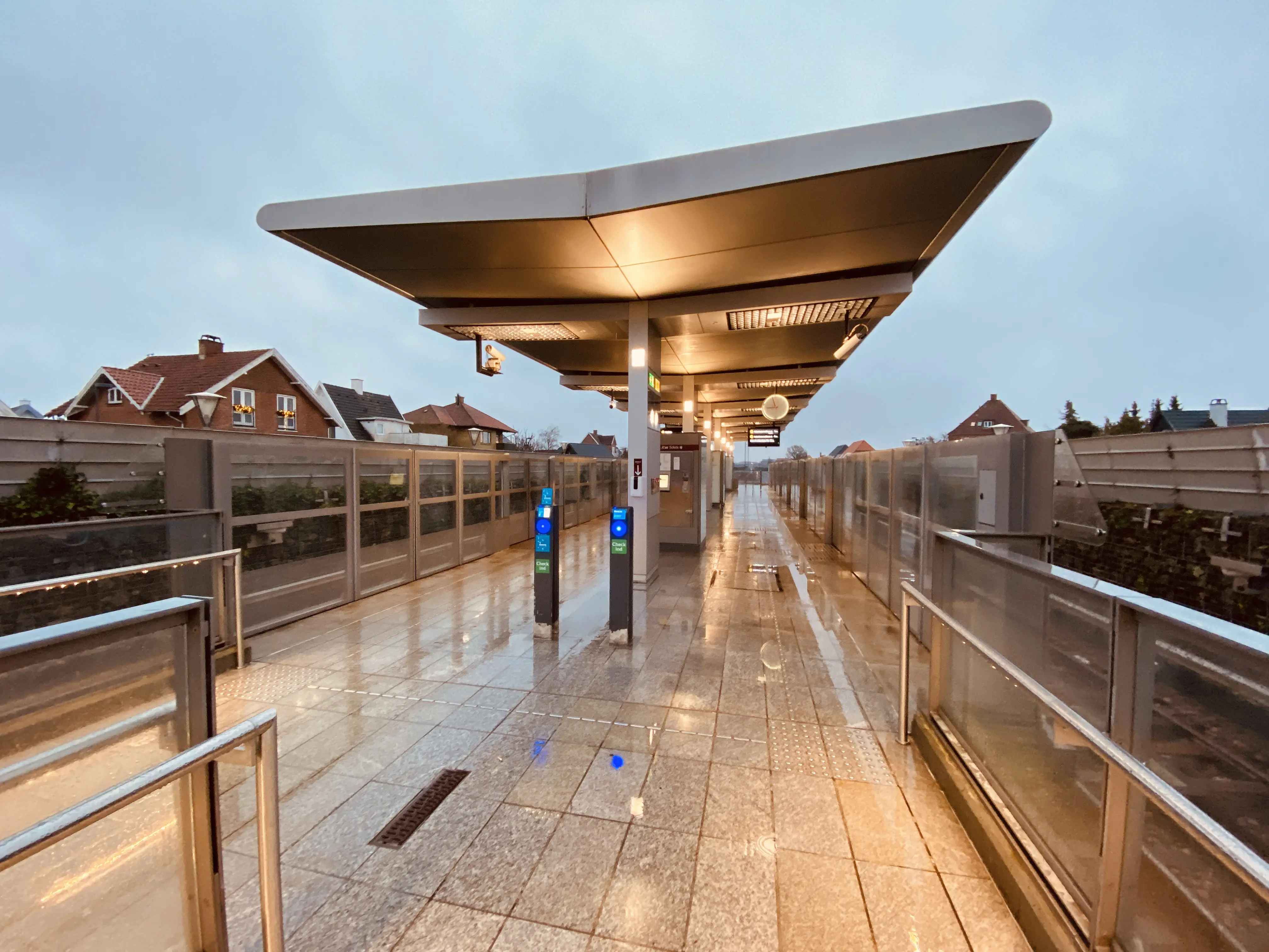 Billede af Amager Strand Metrostation.