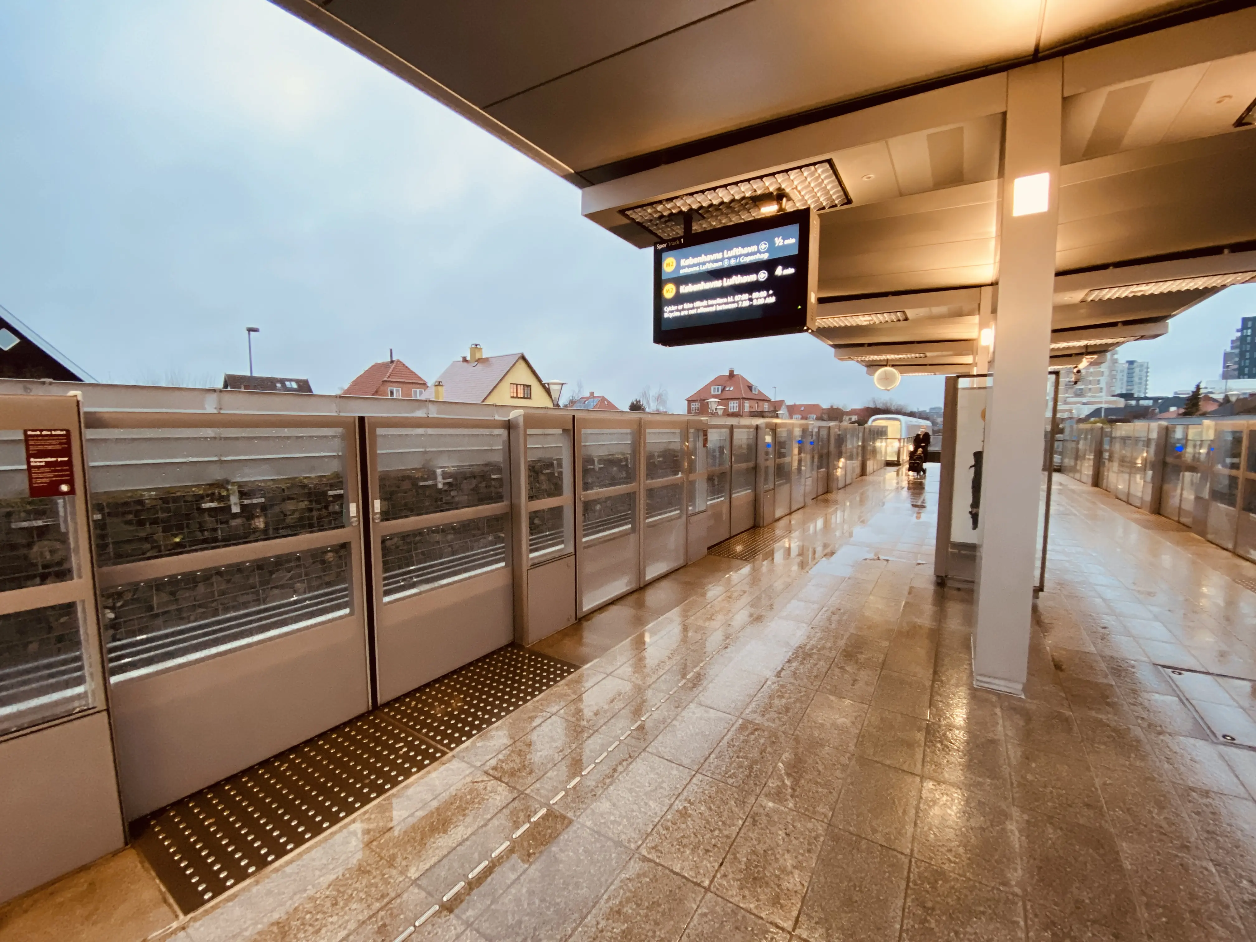 Billede af Amager Strand Metrostation. Billede af Amager Strand Metrostation.
