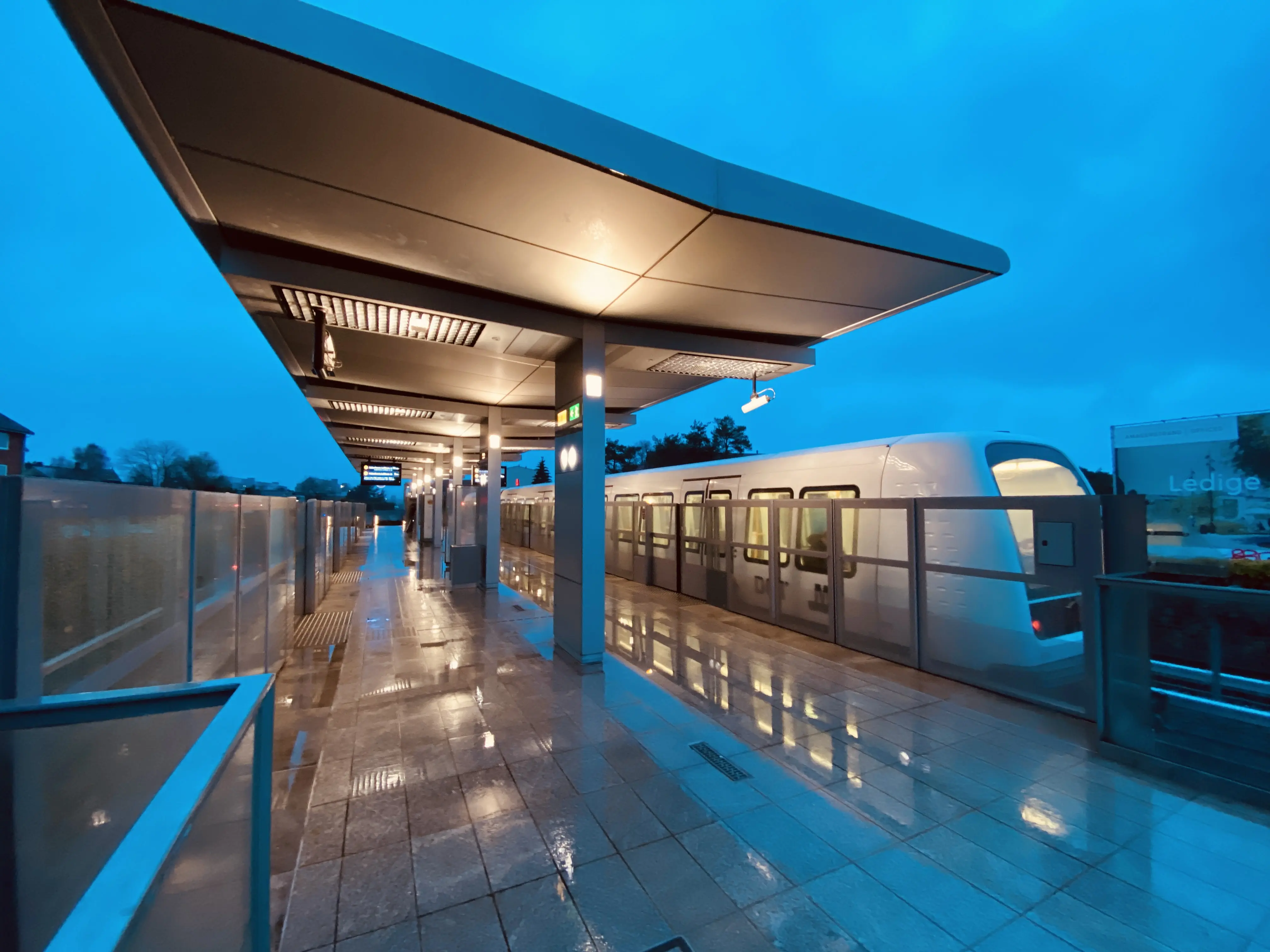 Billede af Femøren Metrostation.