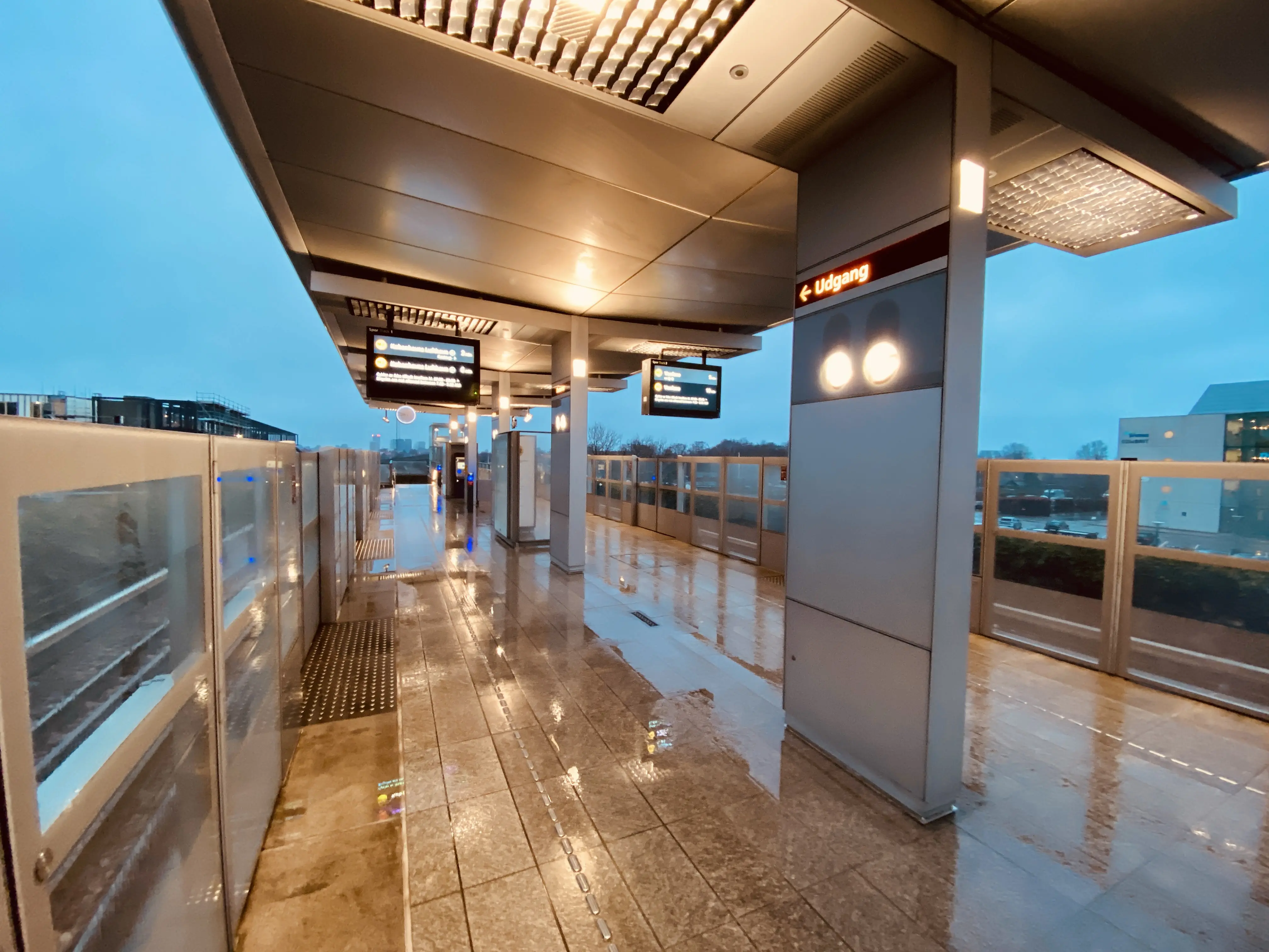 Billede af Femøren Metrostation.