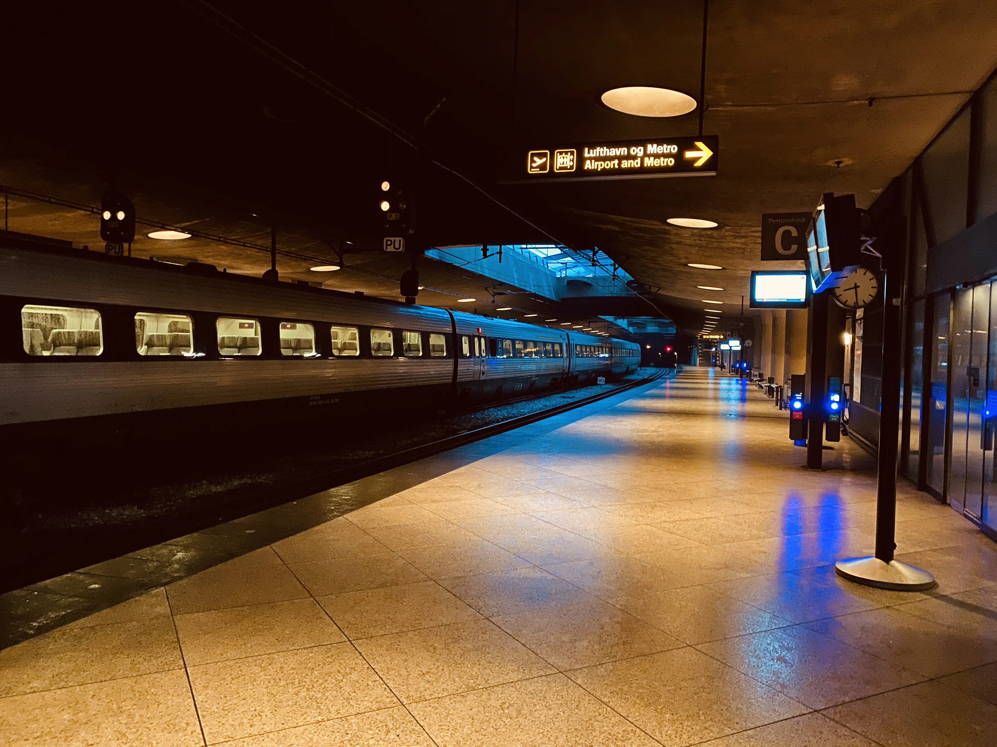 Billede af CPH Lufthavn Station.