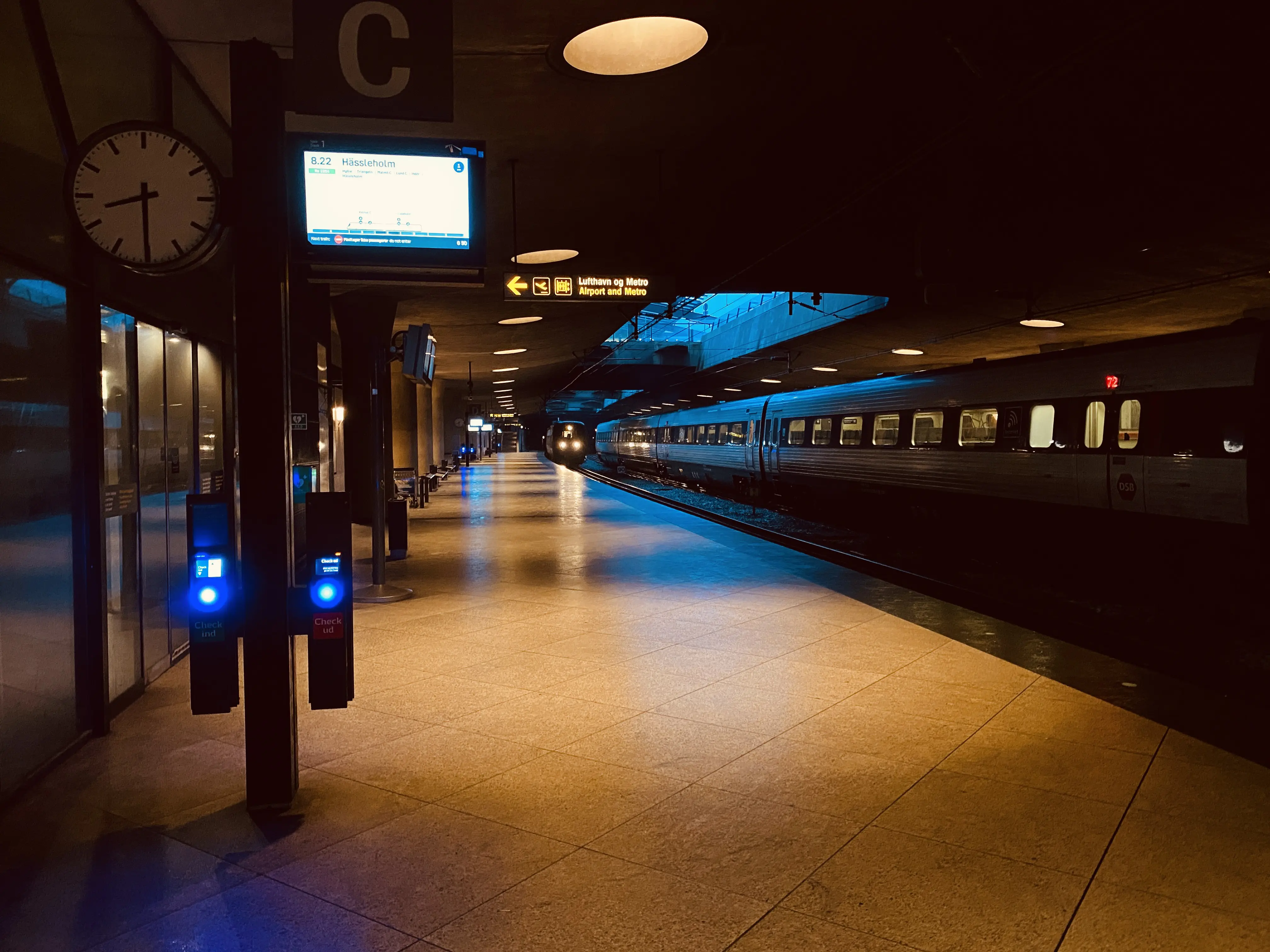 Billede af CPH Lufthavn Station. Billede af CPH Lufthavn Station.