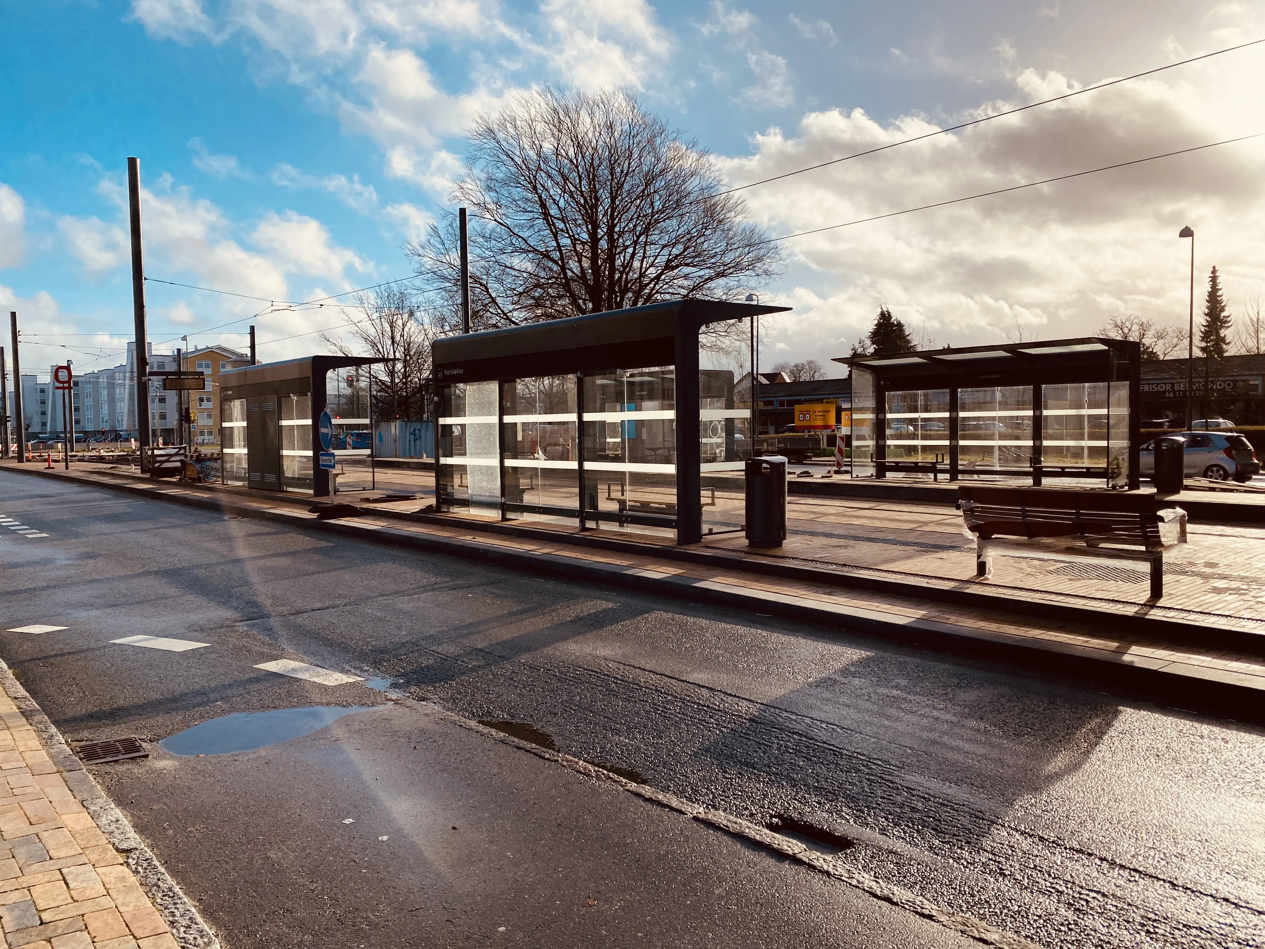 Billede af Korsløkke Letbanestation. Billede af Korsløkke Letbanestation.