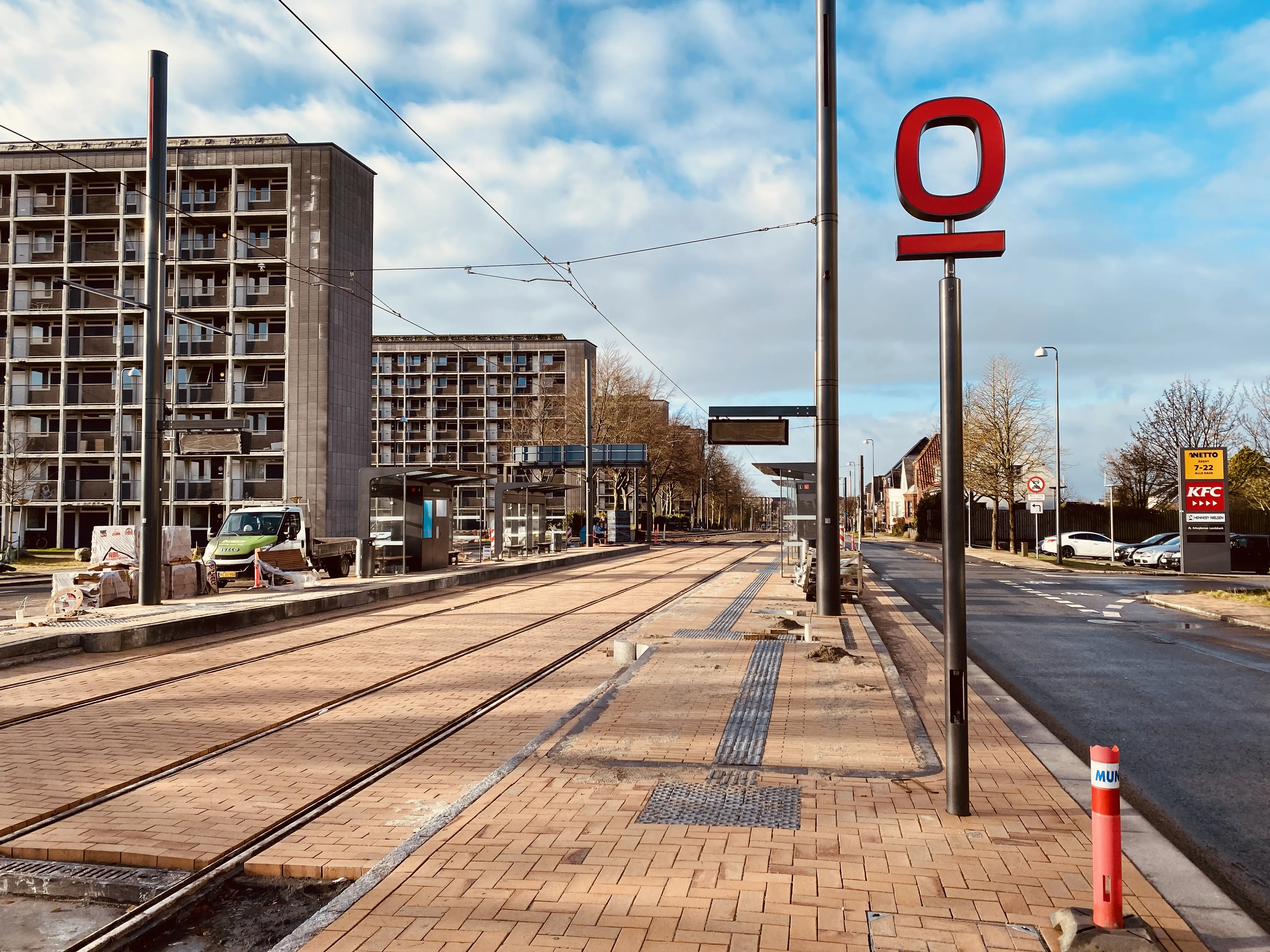 Billede af Korsløkke Letbanestation. Billede af Korsløkke Letbanestation.
