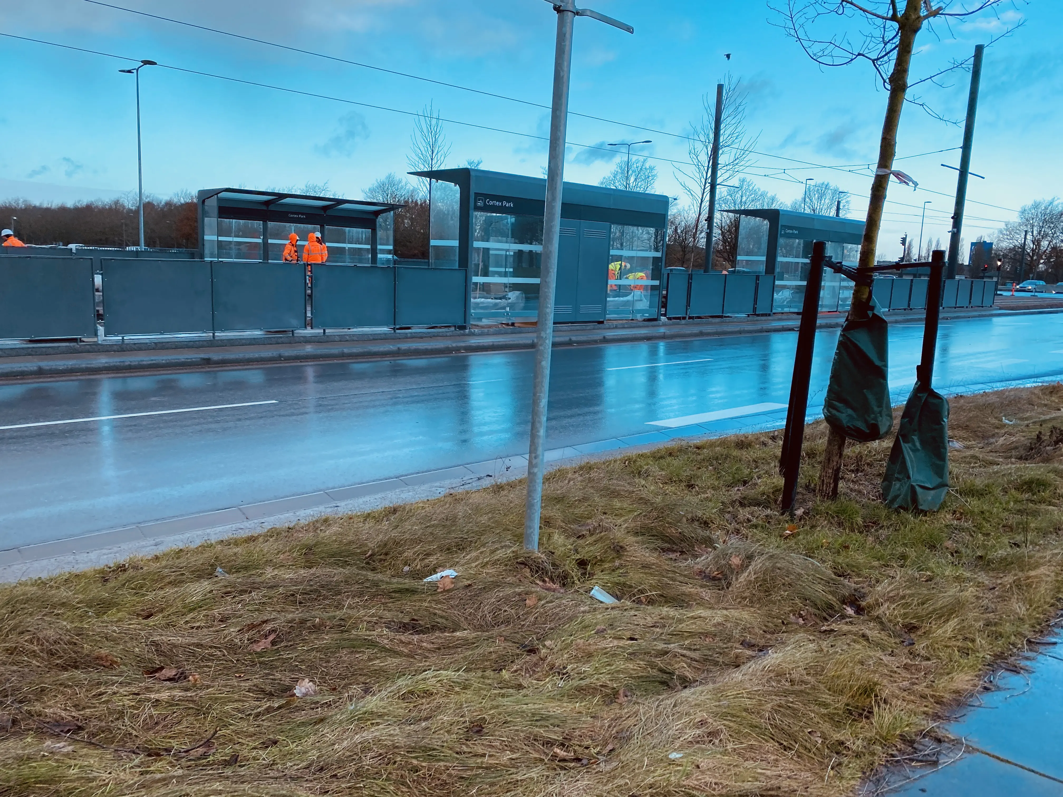 Billede af Cortex Park Letbanestation. Billede af Cortex Park Letbanestation.