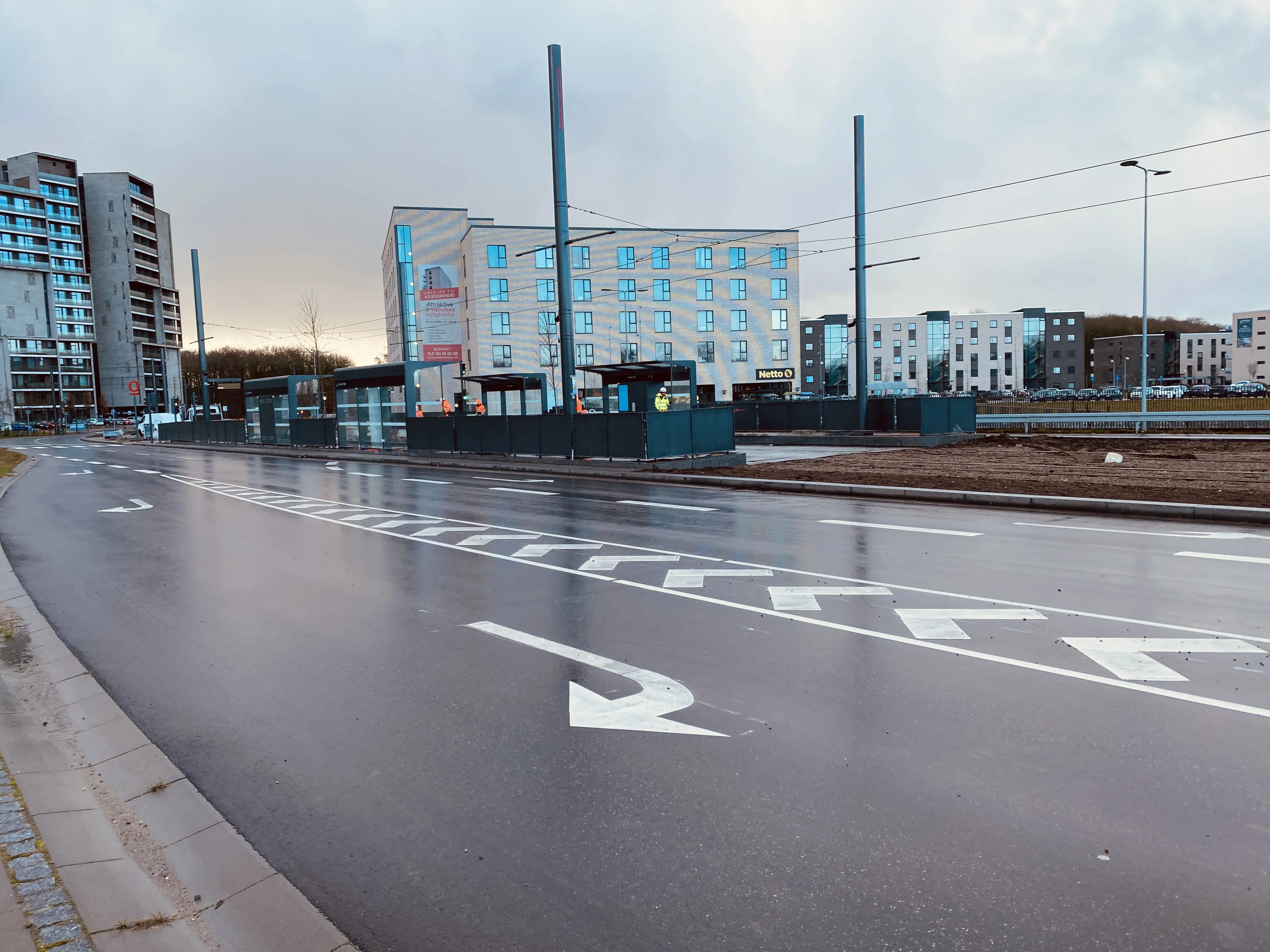 Billede af Cortex Park Letbanestation. Billede af Cortex Park Letbanestation.