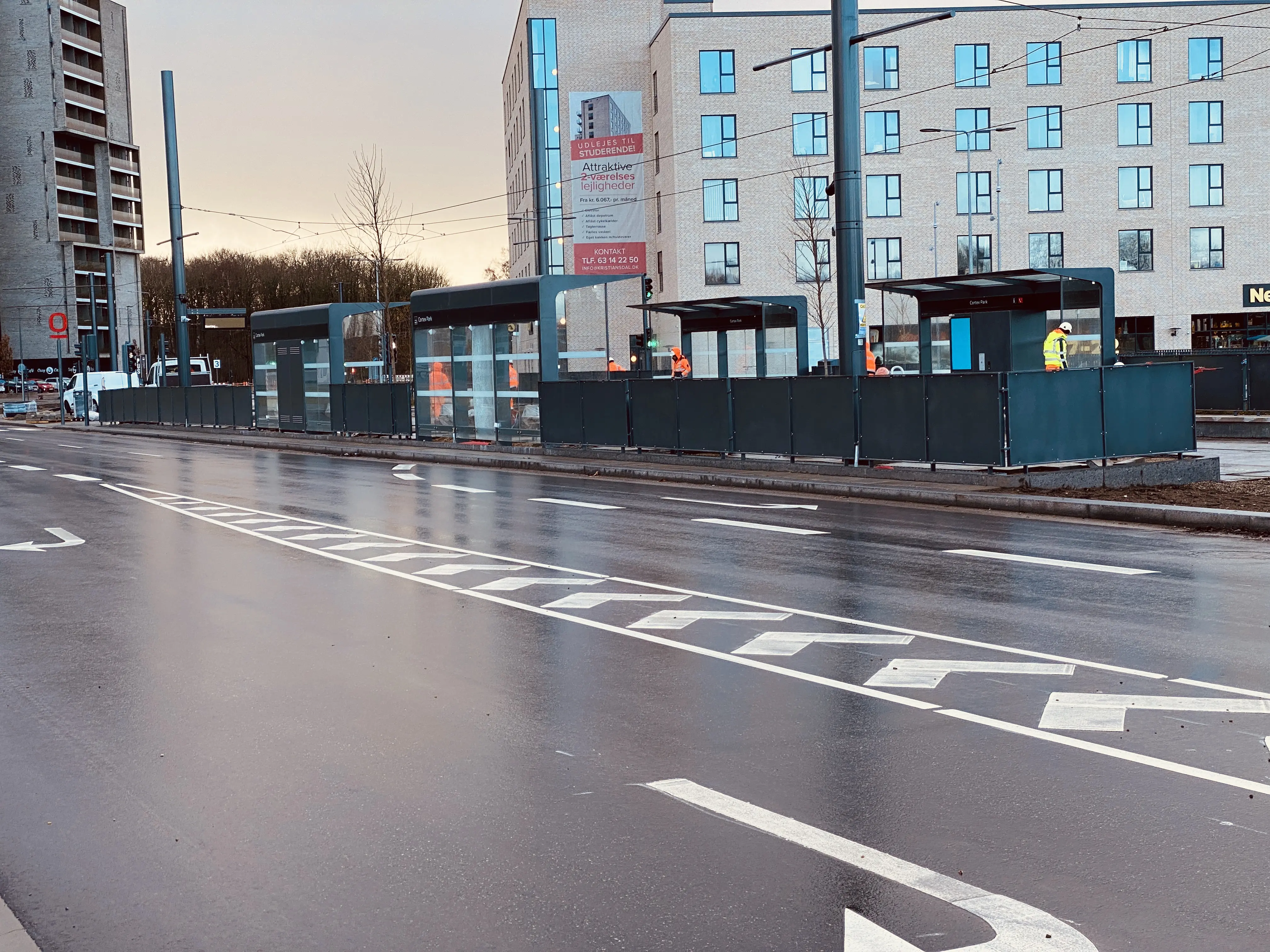 Billede af Cortex Park Letbanestation. Billede af Cortex Park Letbanestation.