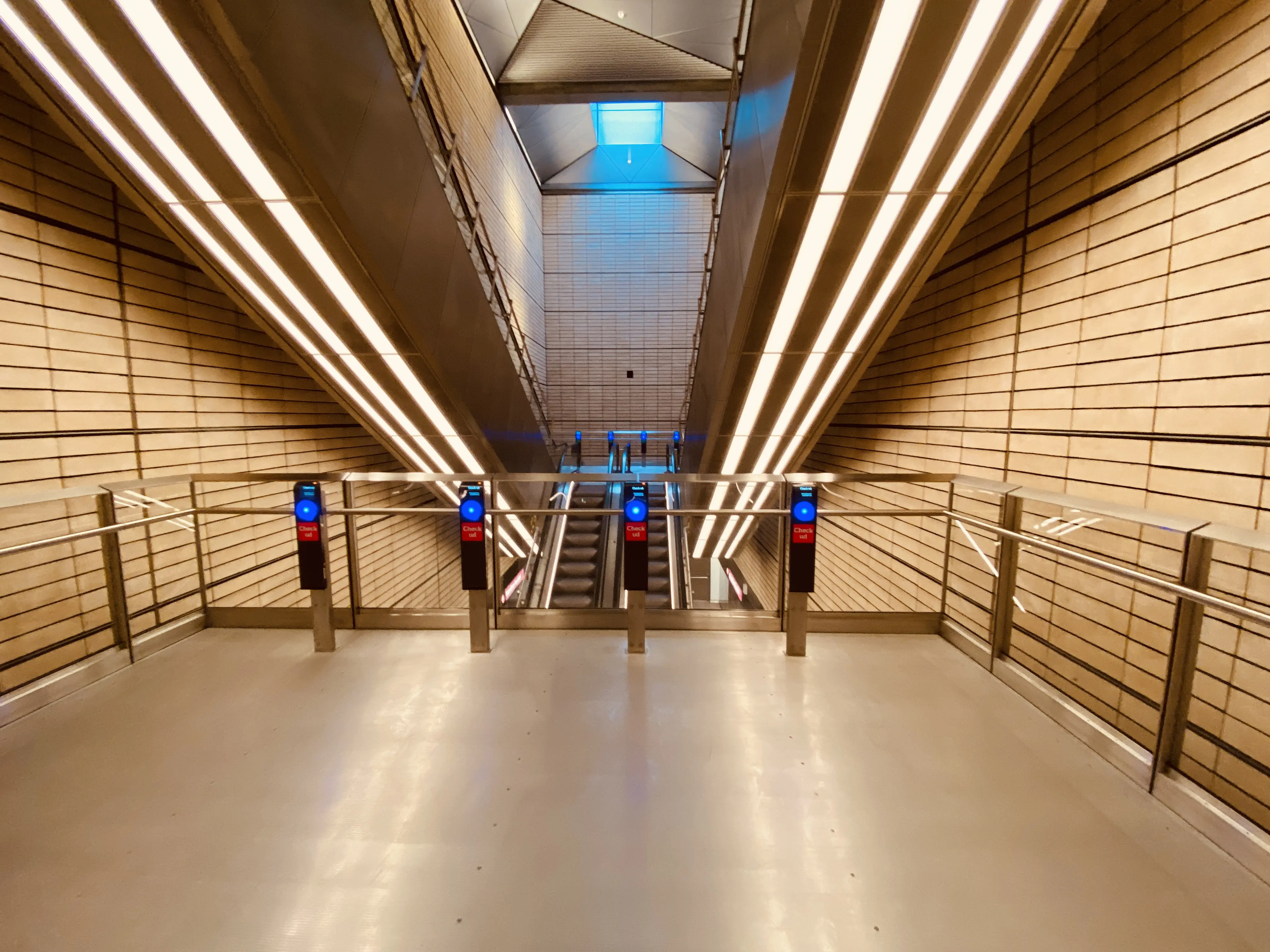 Billede af Nørrebros Runddel Metrostation.