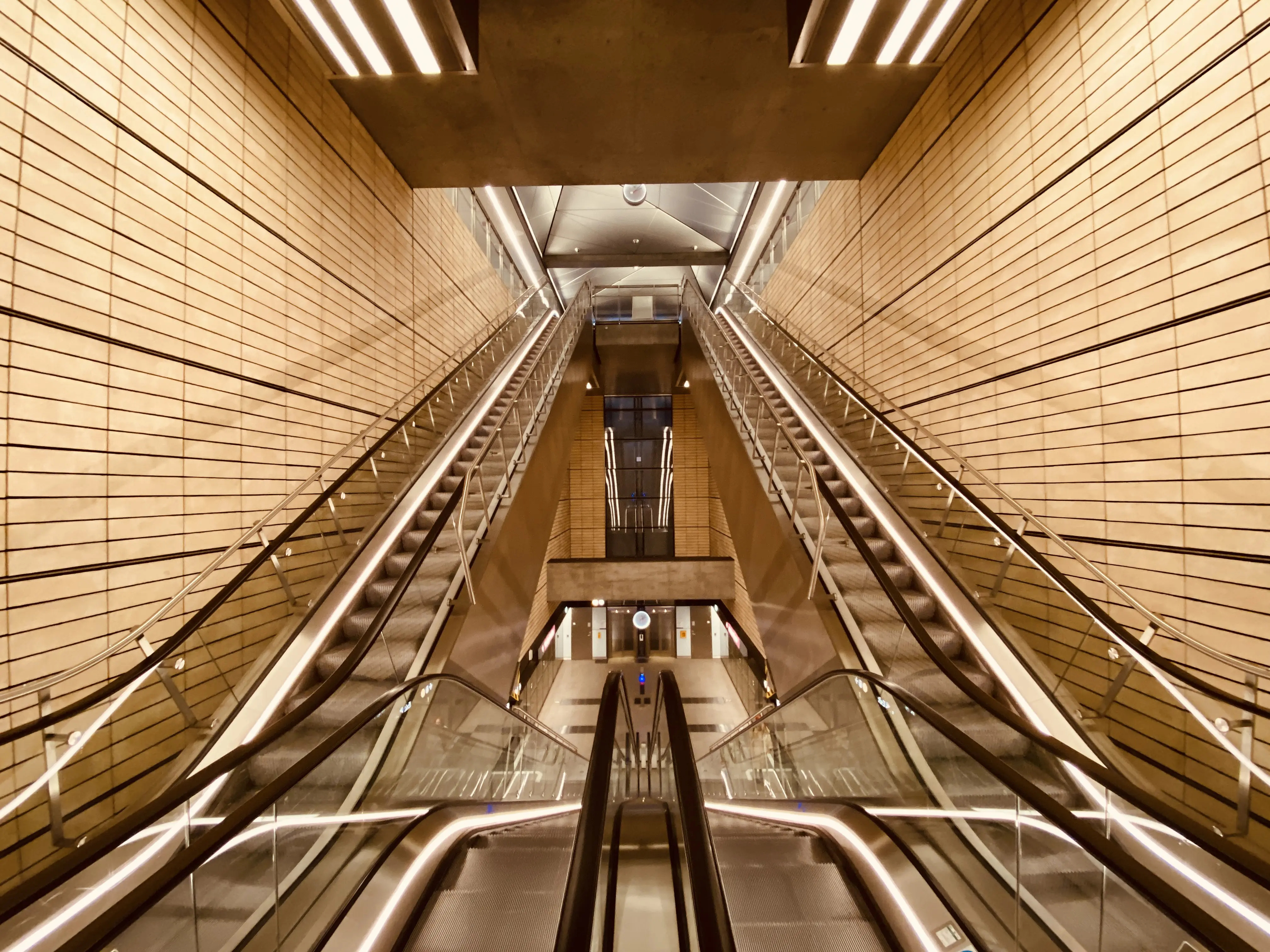 Billede af Nørrebros Runddel Metrostation.