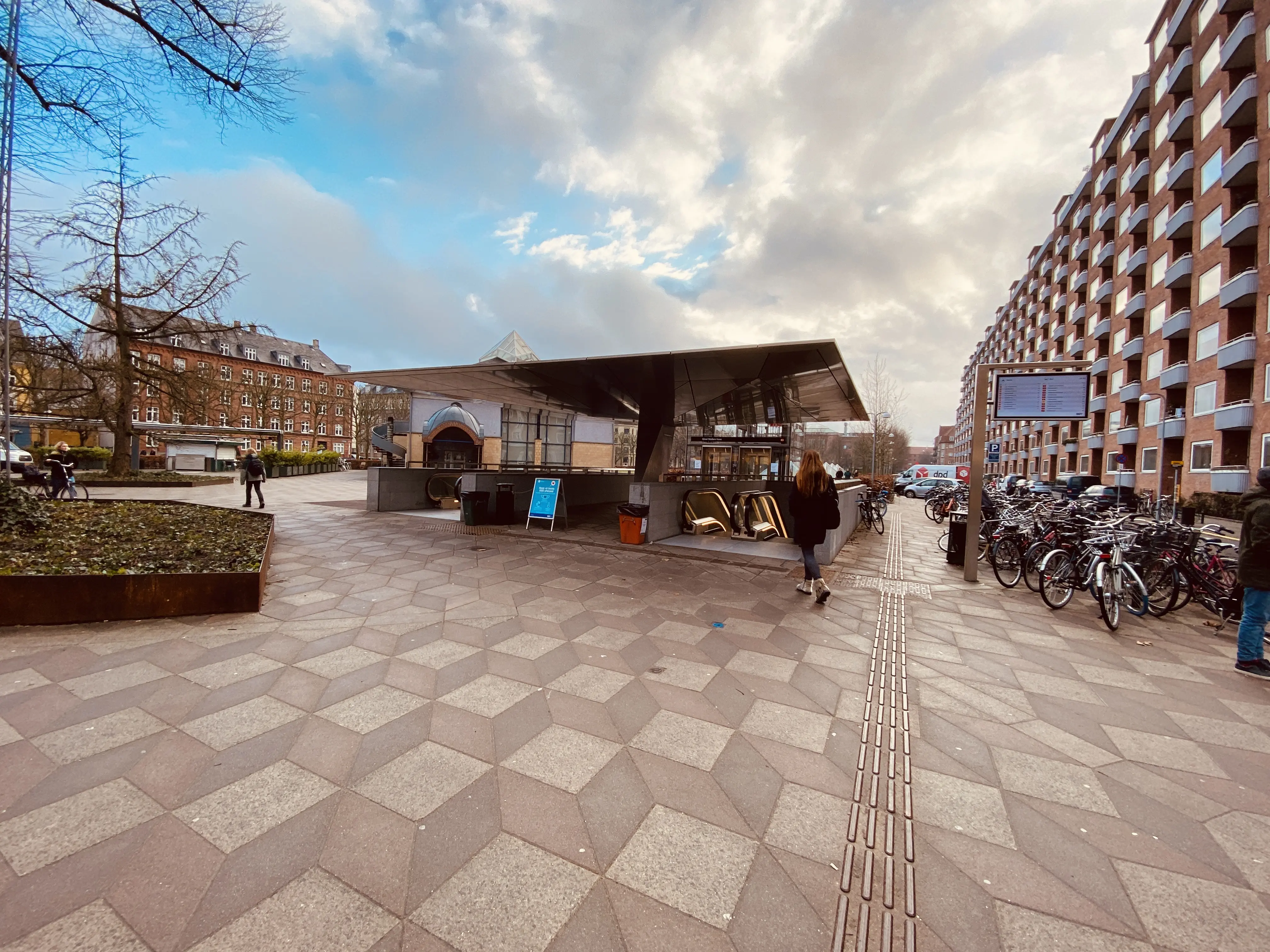 Billede af Aksel Møllers Have Metrostation.