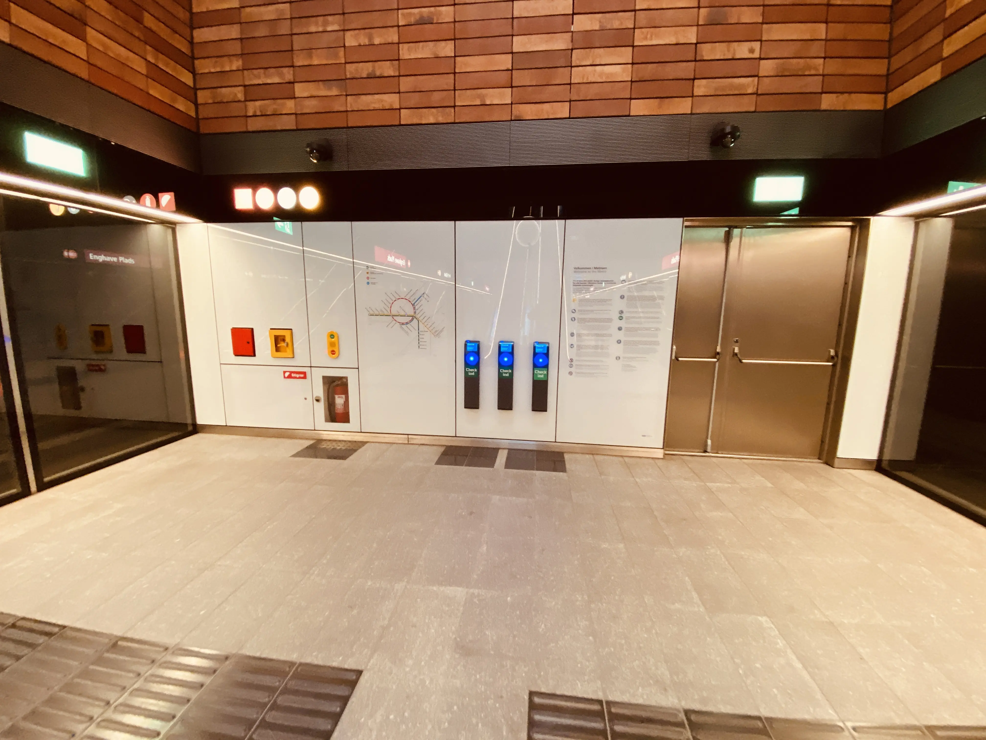 Billede af Enghave Plads Metrostation.