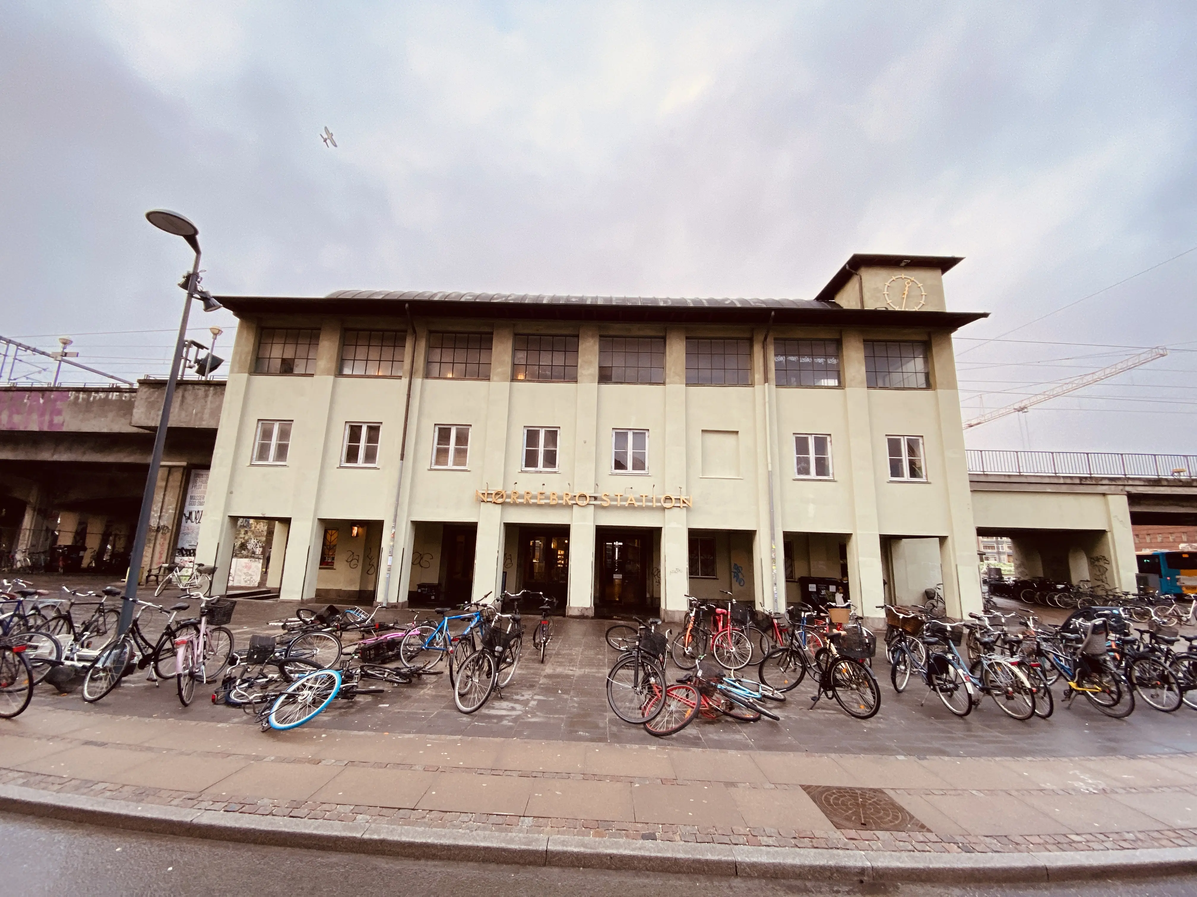 Billede af Nørrebro S-togsstation.