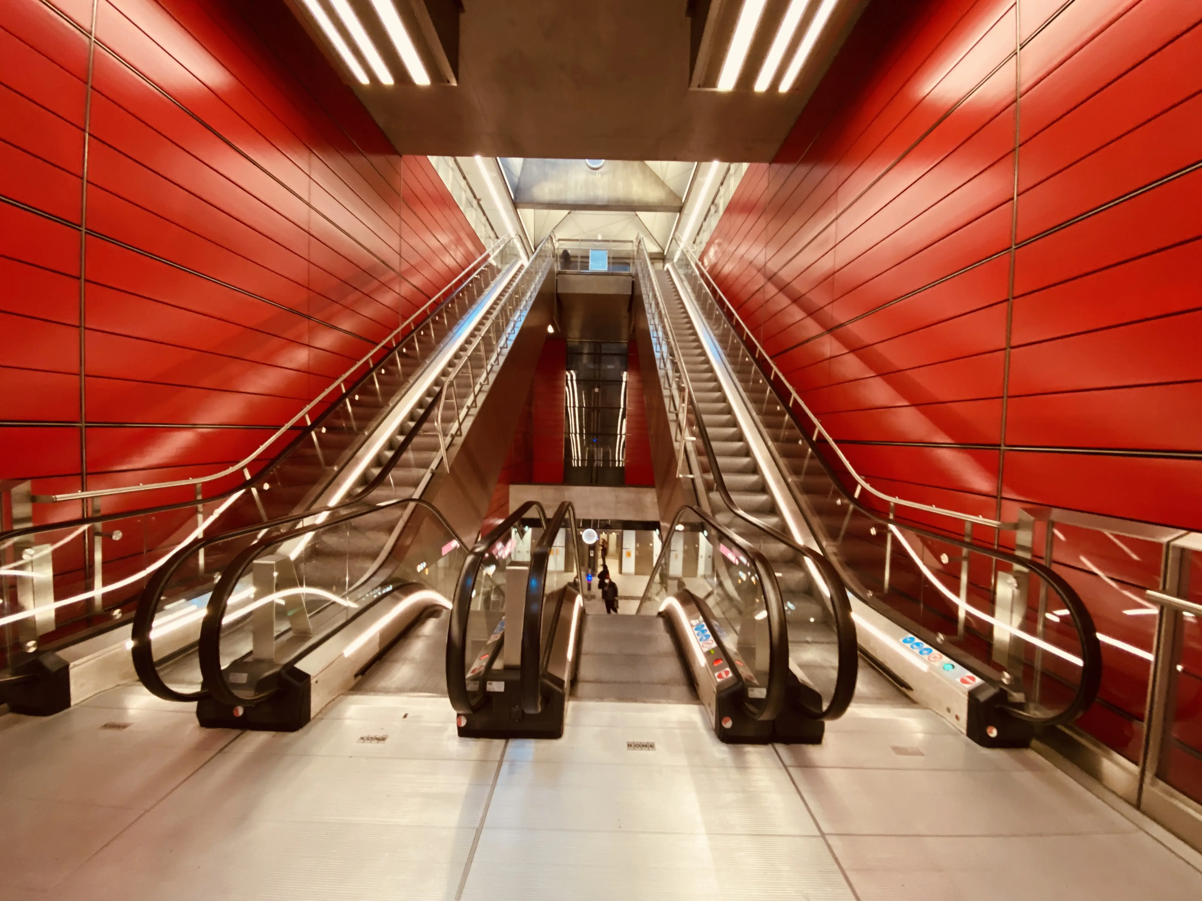 Billede af Nørrebro Metrostation.