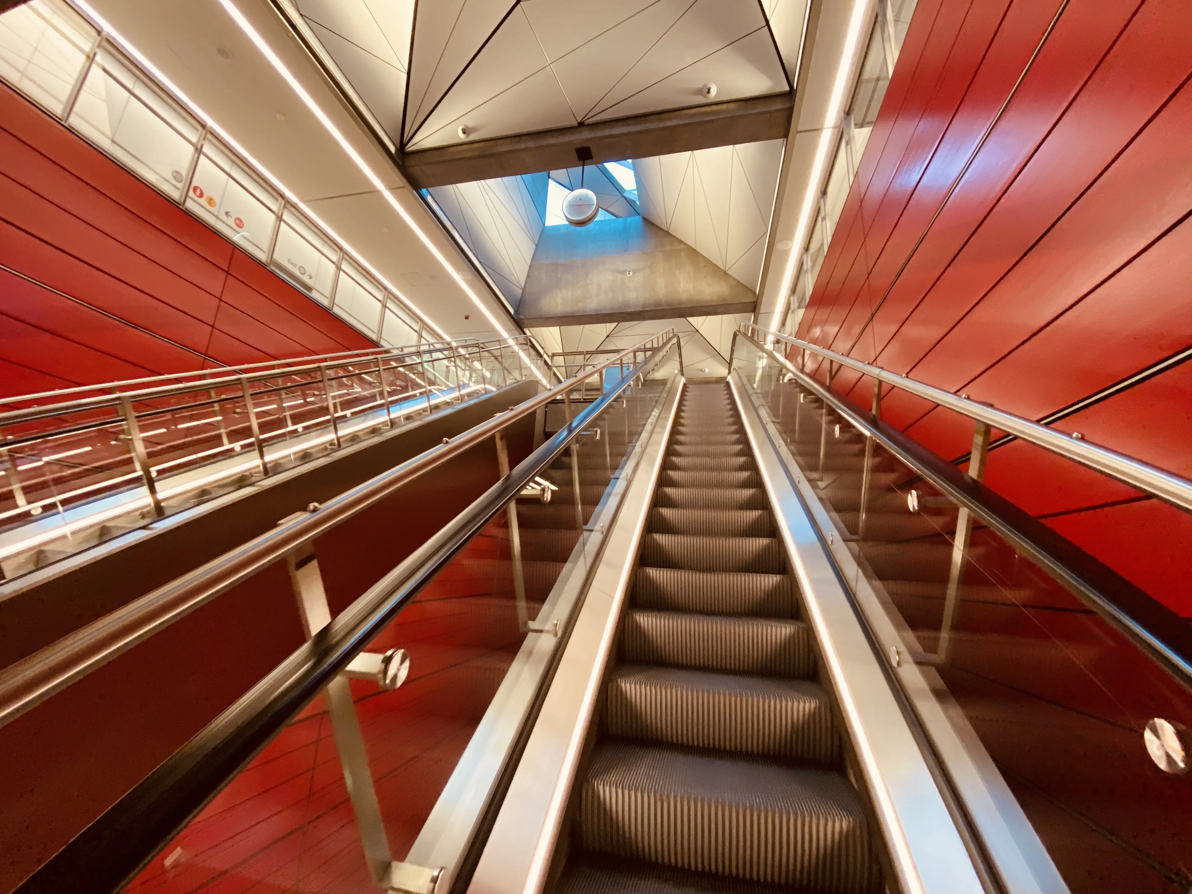 Billede af Nørrebro Metrostation.