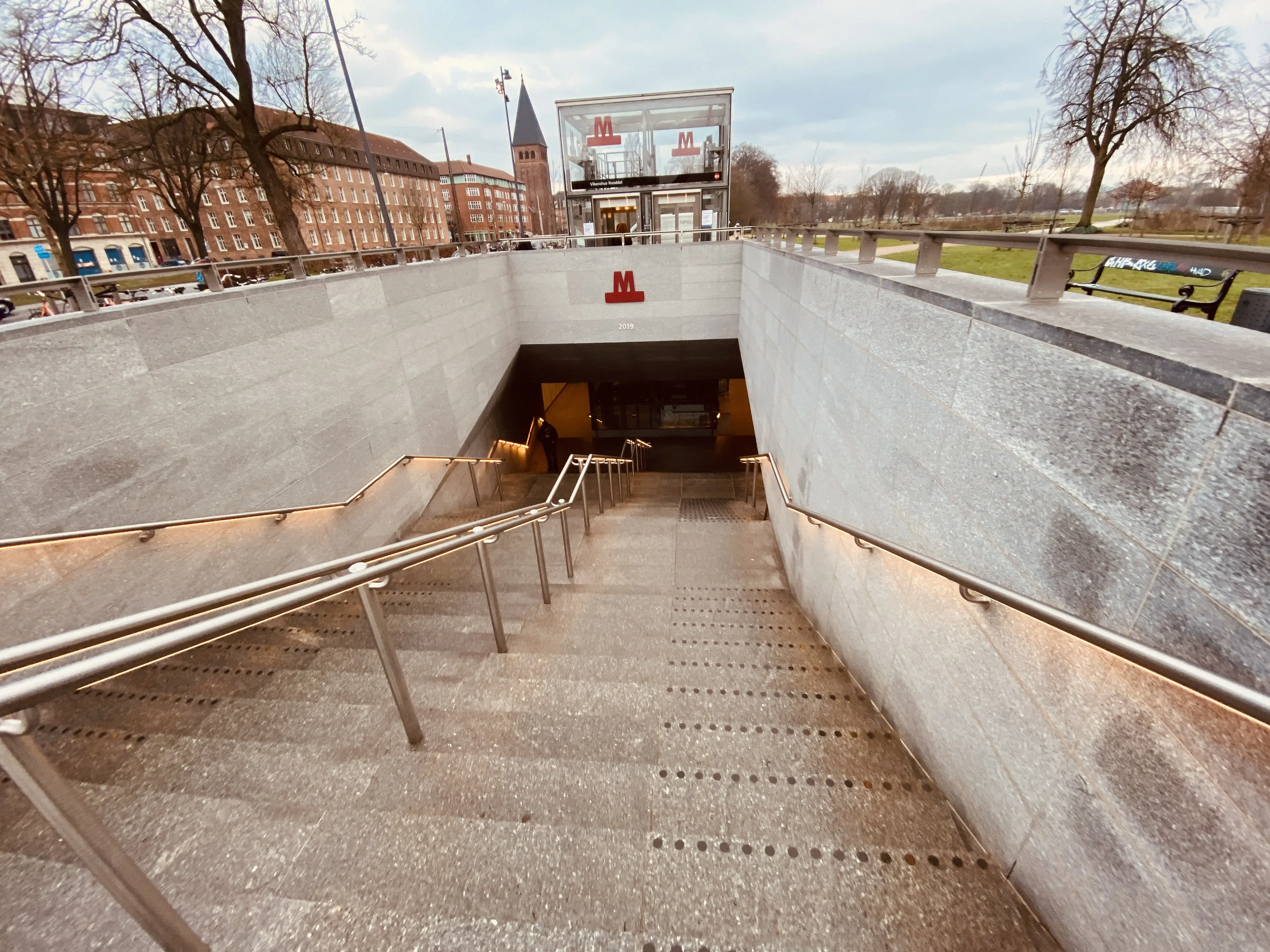 Billede af Vibenshus Runddel Metrostation.