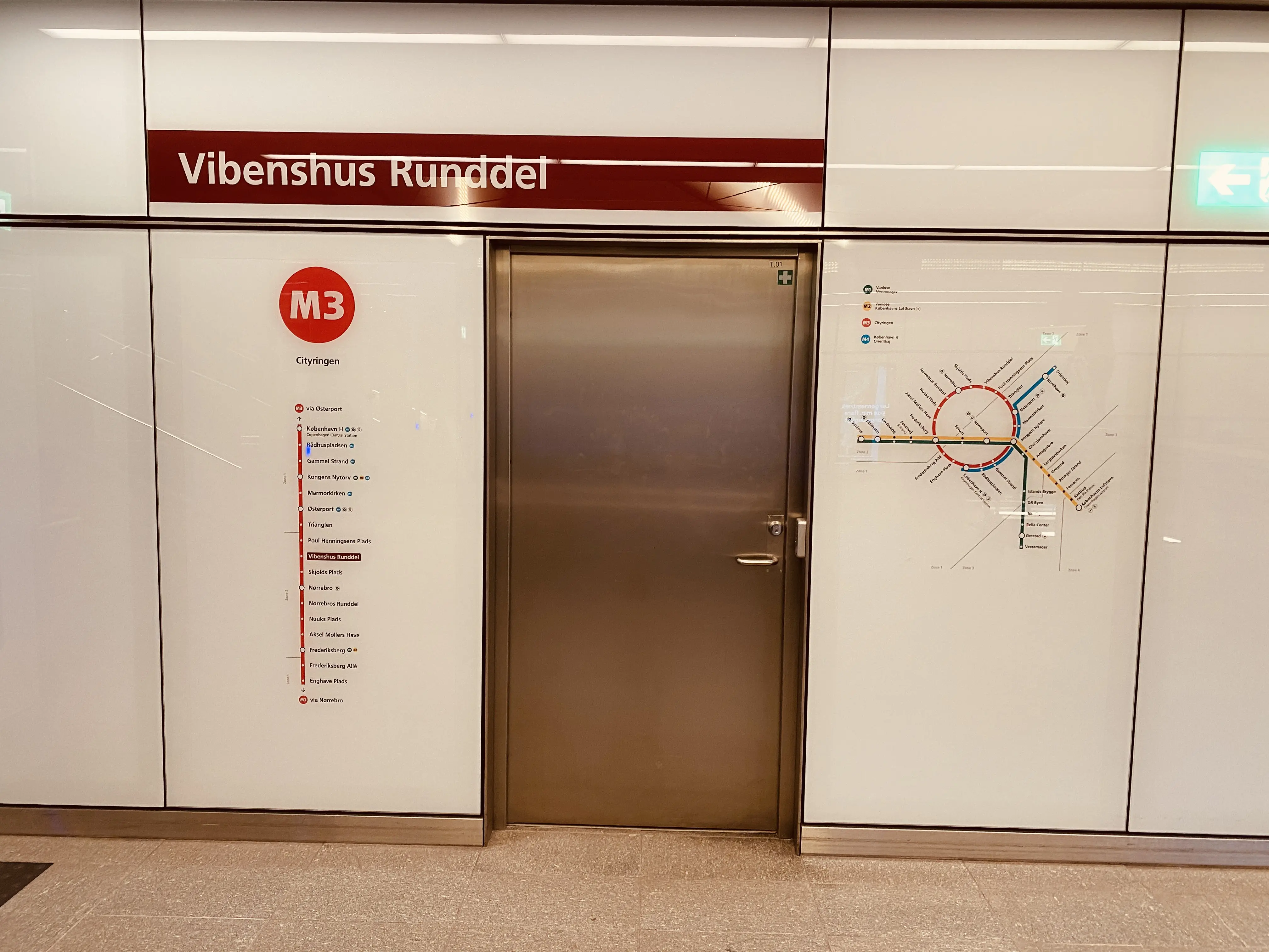 Billede af Vibenshus Runddel Metrostation.