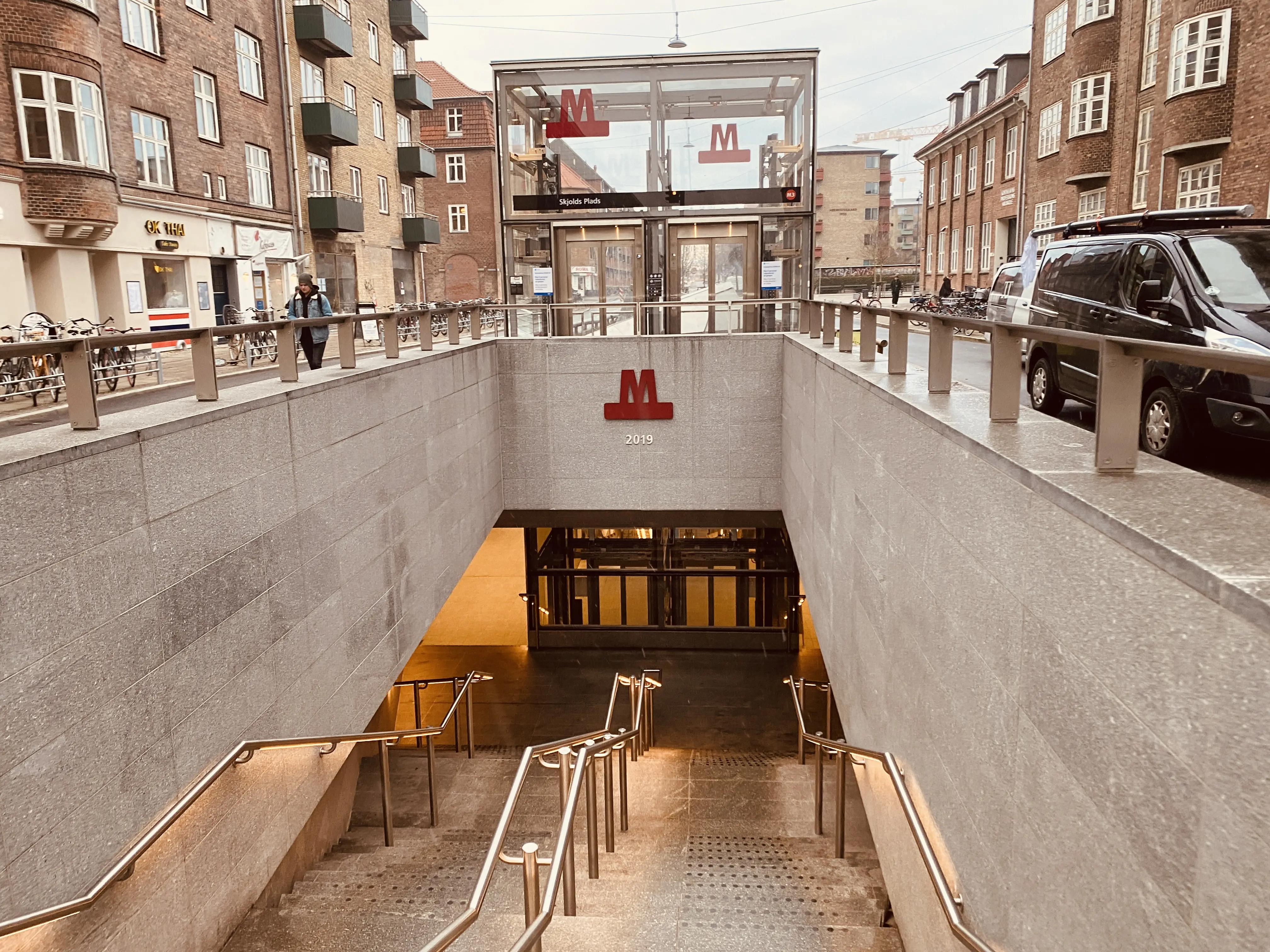 Billede af Skjolds Plads Metrostation.