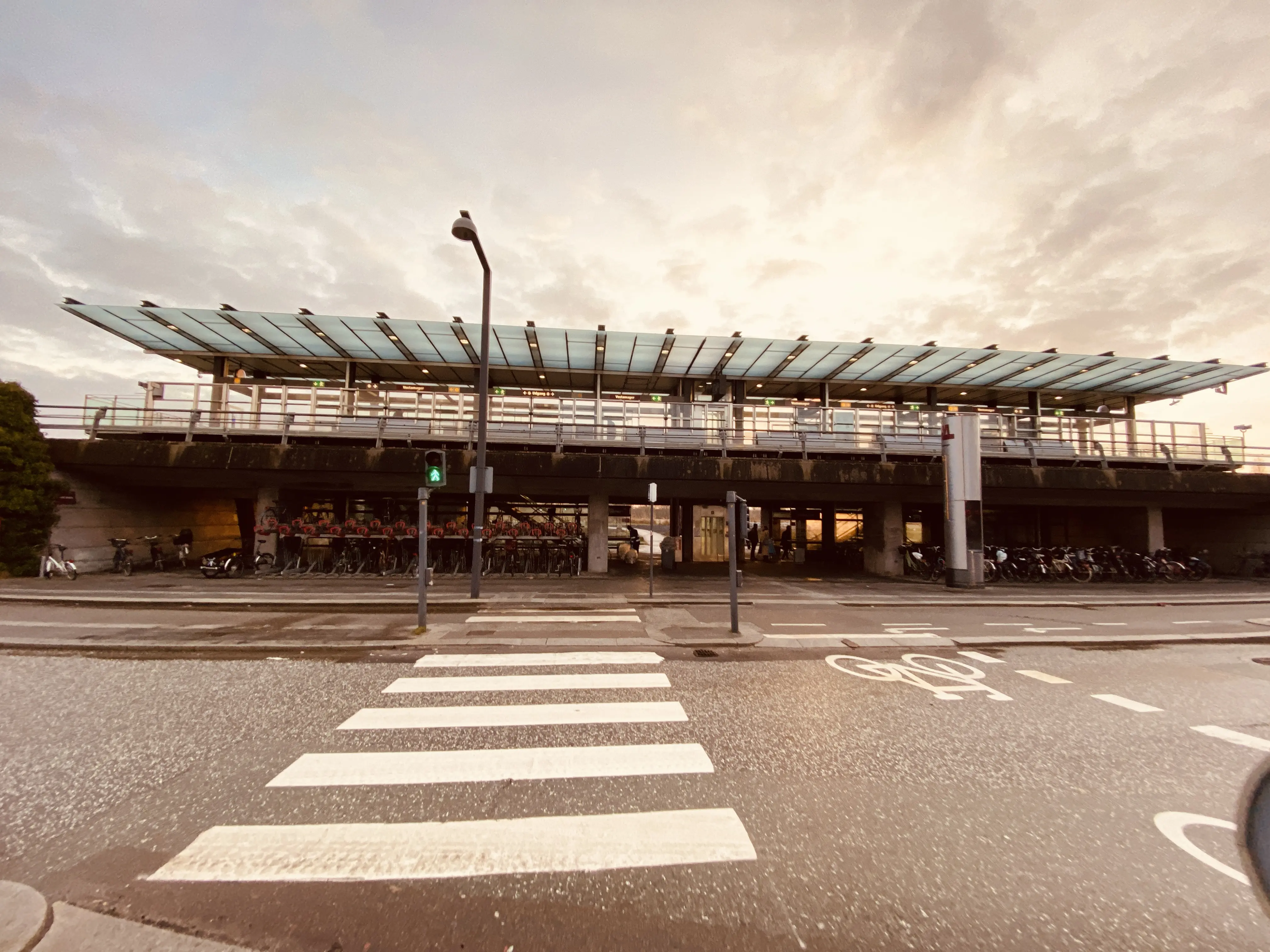 Billede af Vestamager Metrostation. Billede af Vestamager Metrostation.