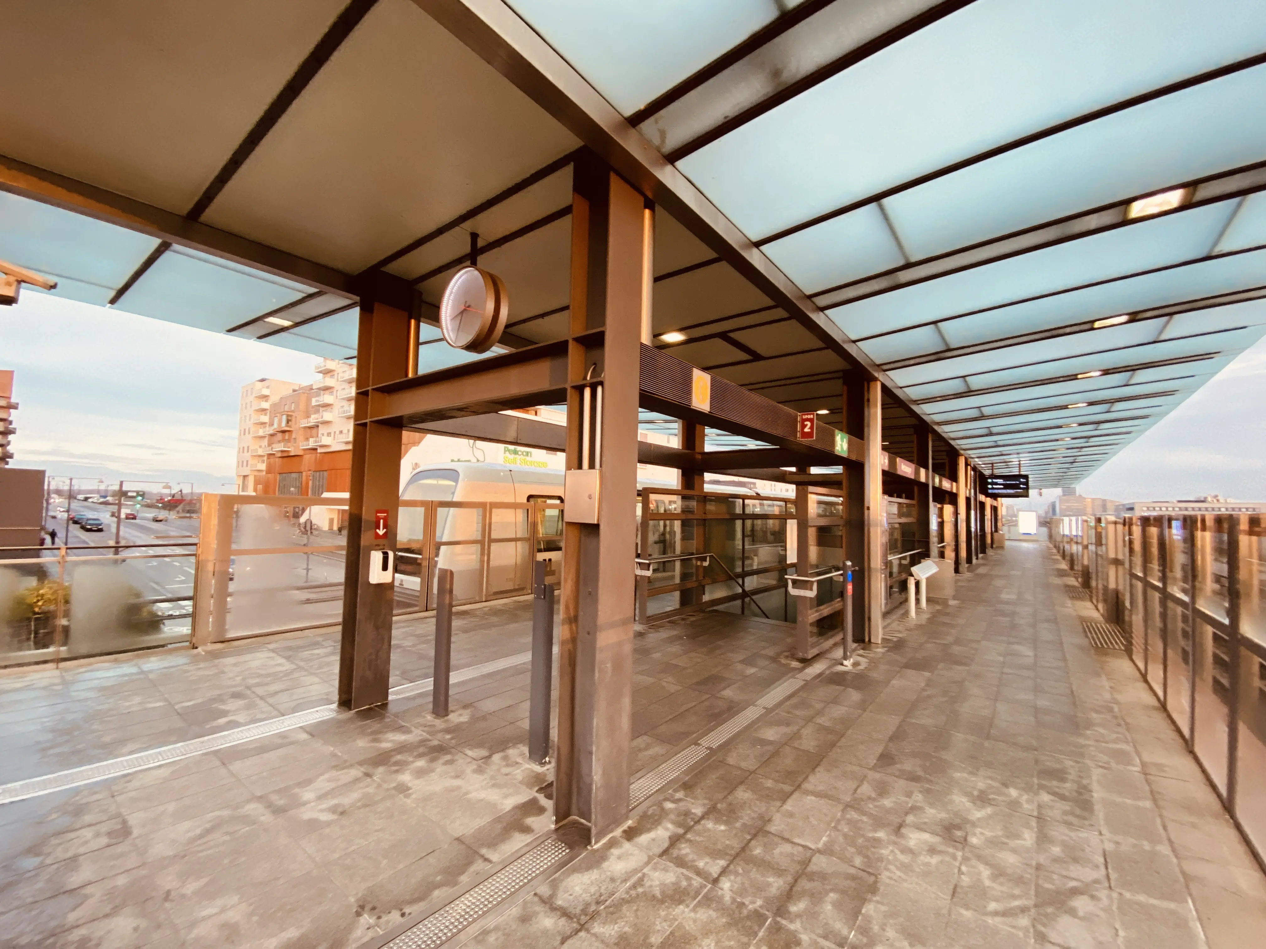Billede af Vestamager Metrostation. Billede af Vestamager Metrostation.