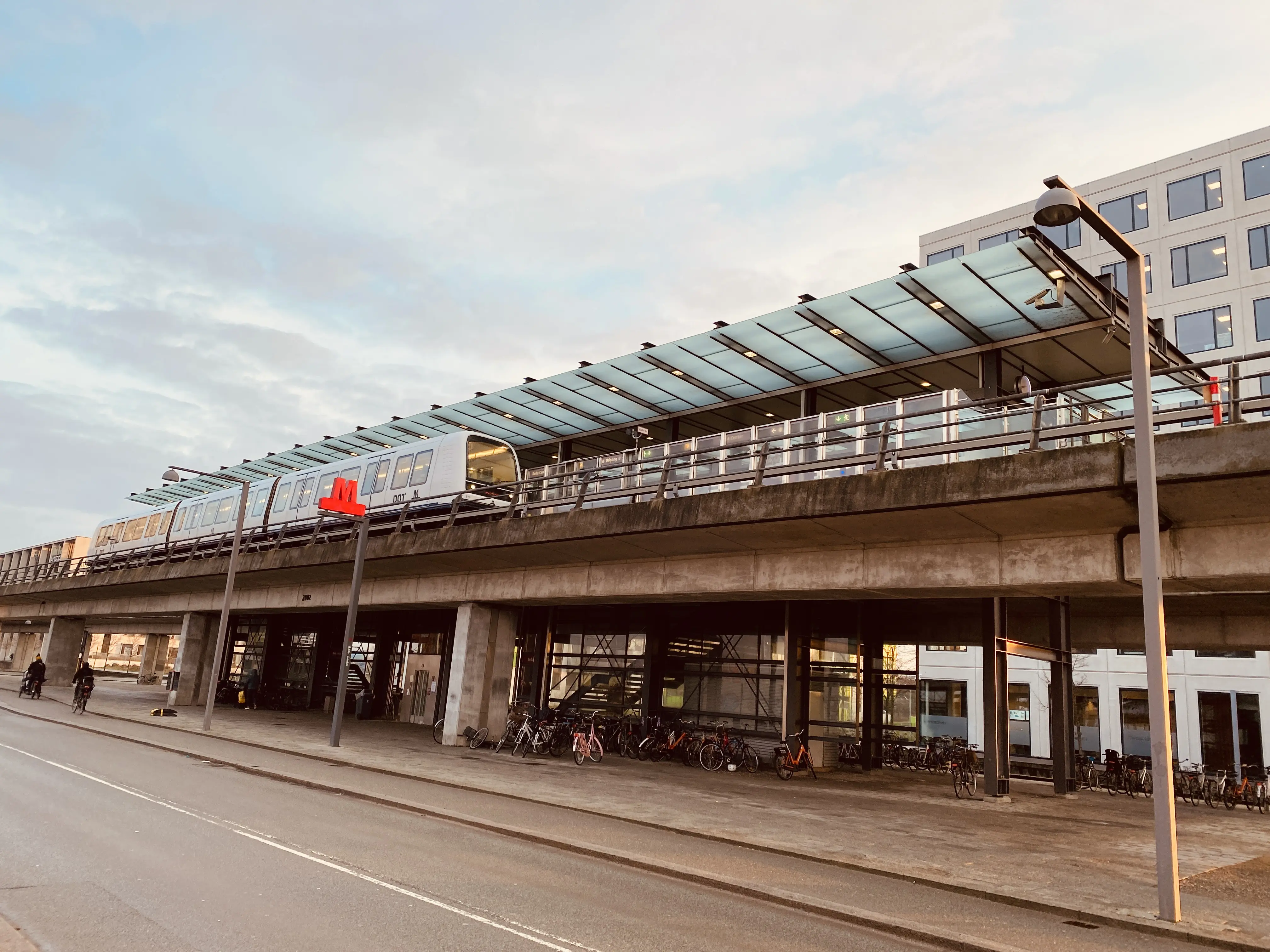 Billede af Bella Center Metrostation.