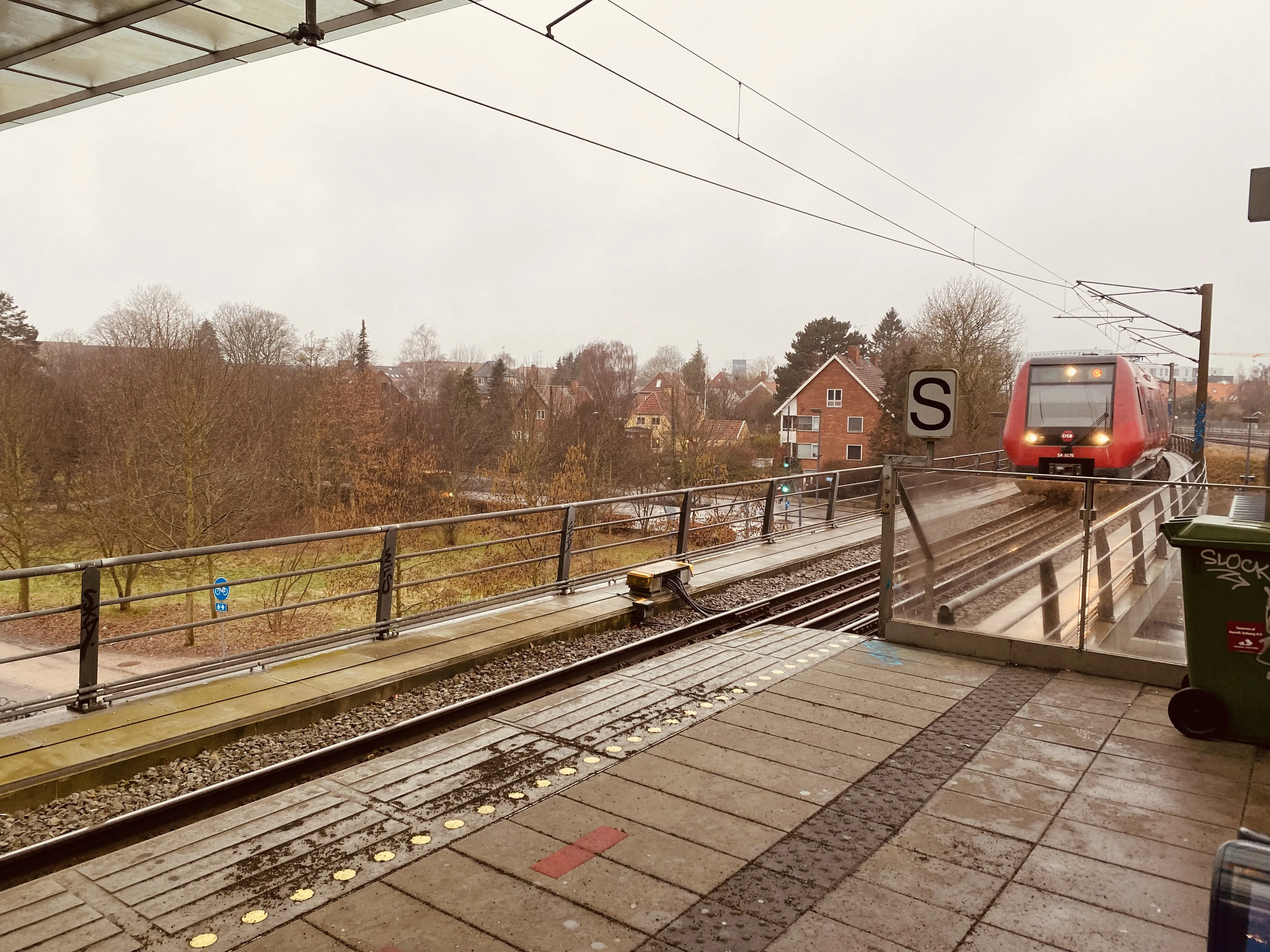 Billede af Flintholm Station. Billede af Flintholm Station.