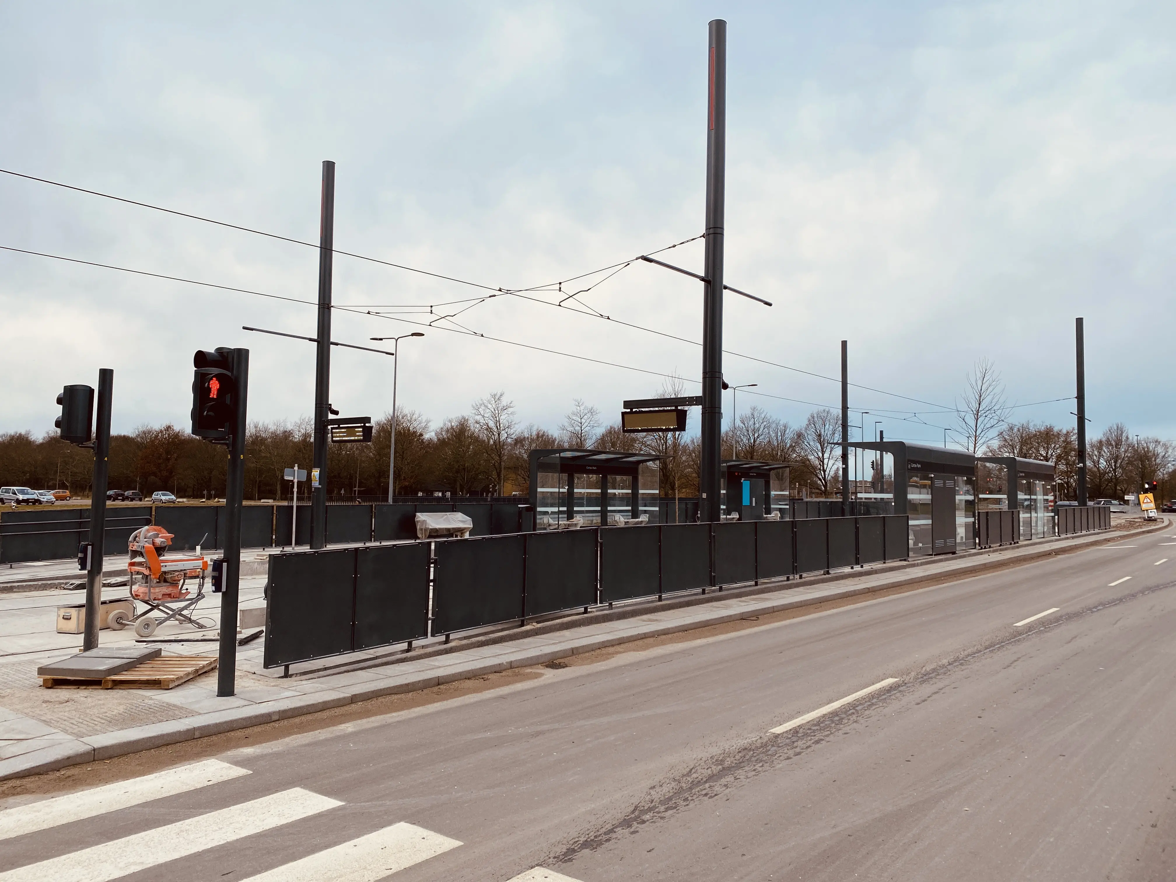 Billede af Cortex Park Letbanestation. Billede af Cortex Park Letbanestation.