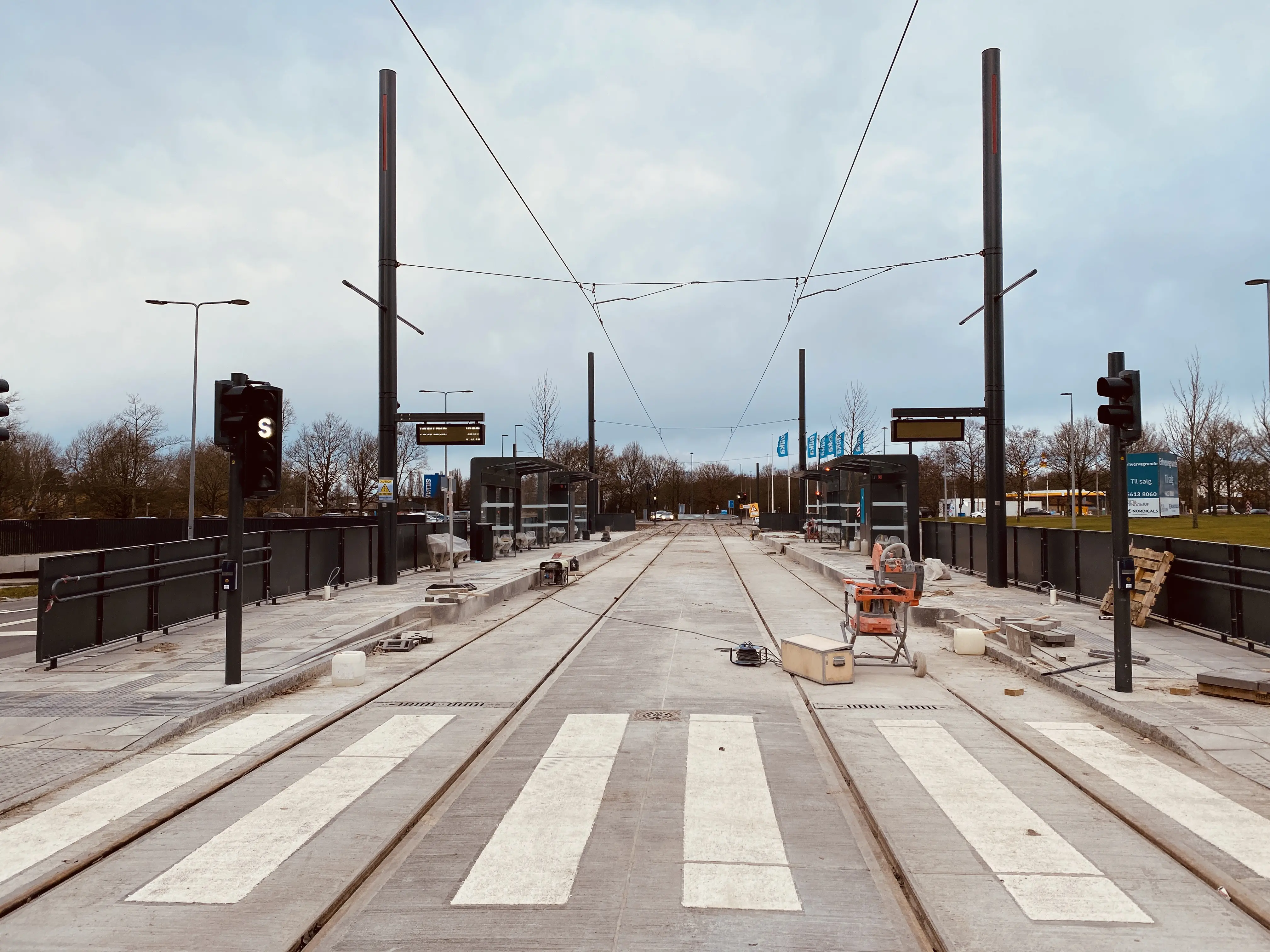 Billede af Cortex Park Letbanestation. Billede af Cortex Park Letbanestation.