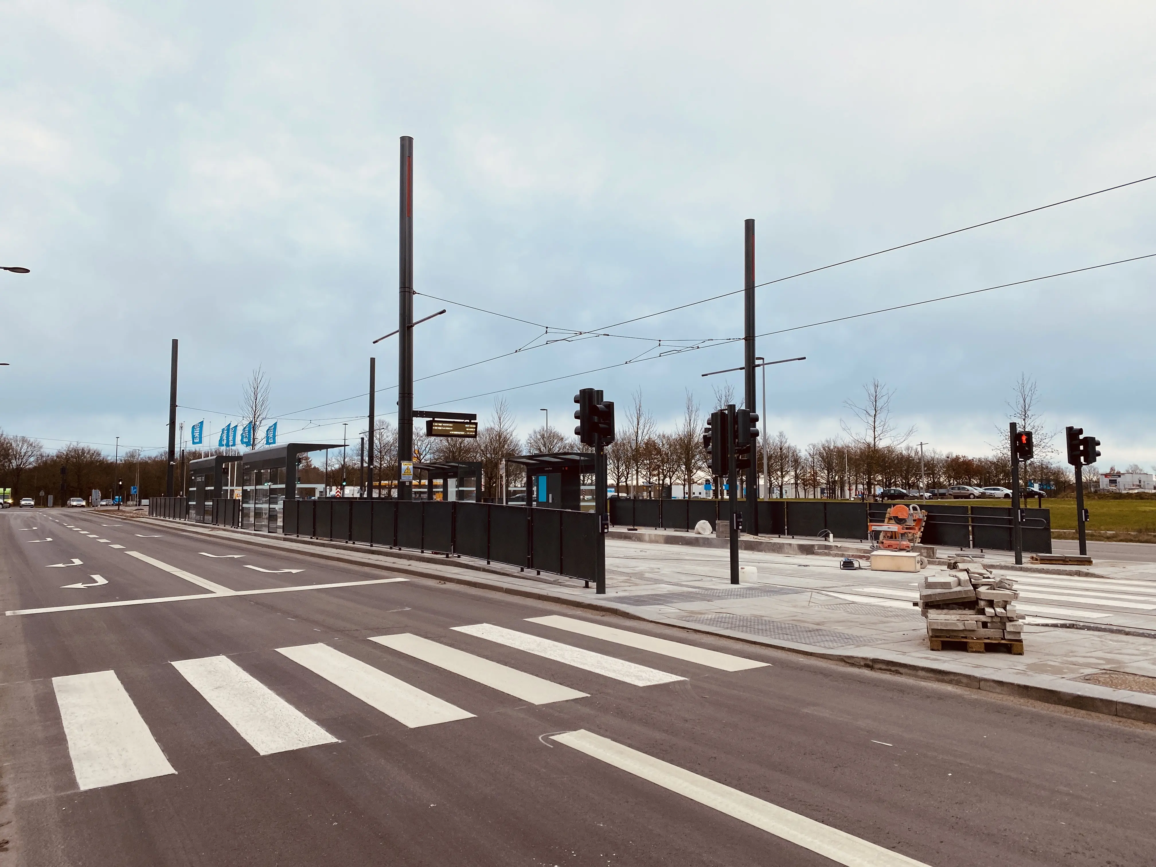 Billede af Cortex Park Letbanestation. Billede af Cortex Park Letbanestation.