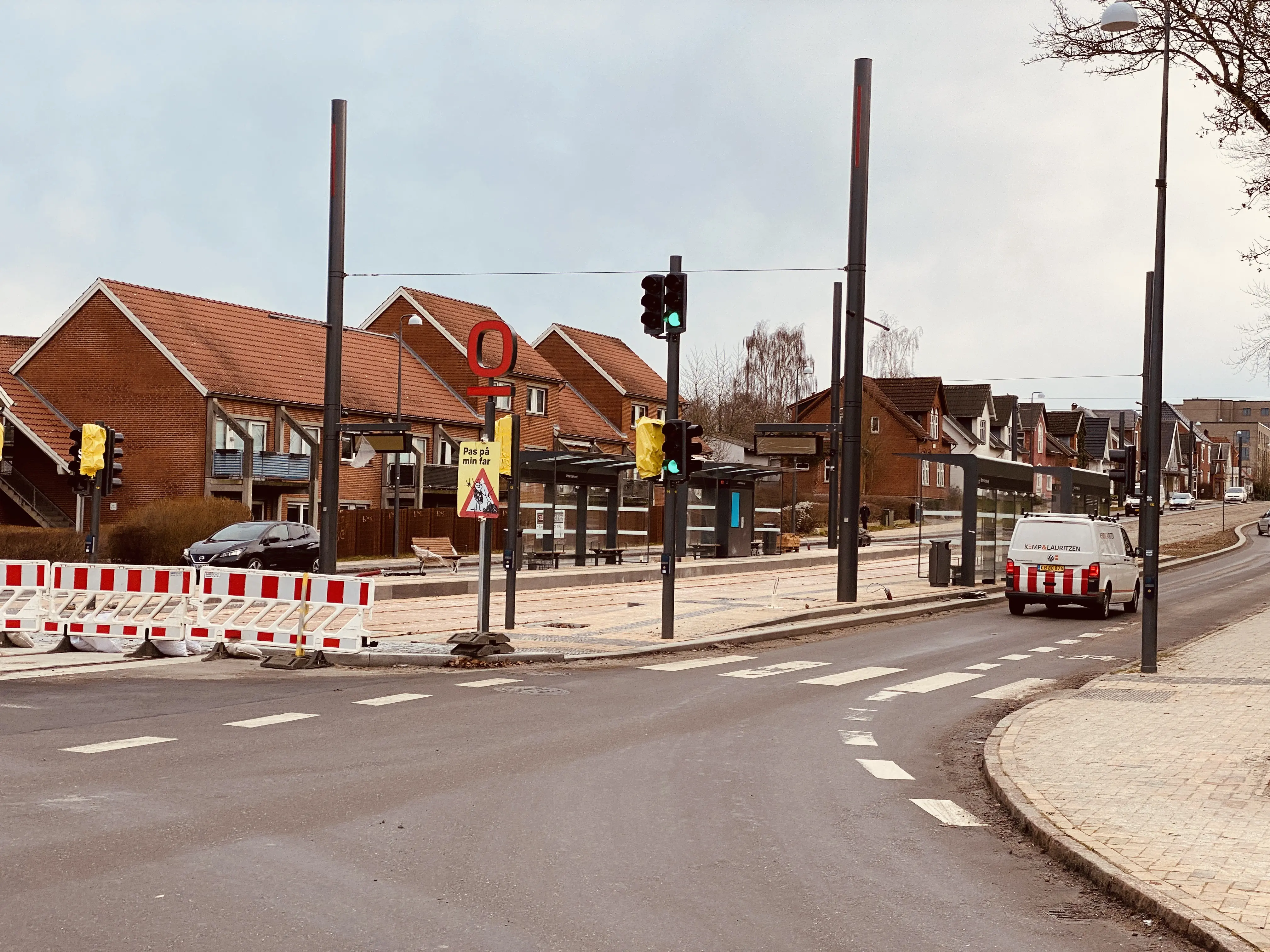 Billede af Østerbæksvej Letbanestation. Billede af Østerbæksvej Letbanestation.