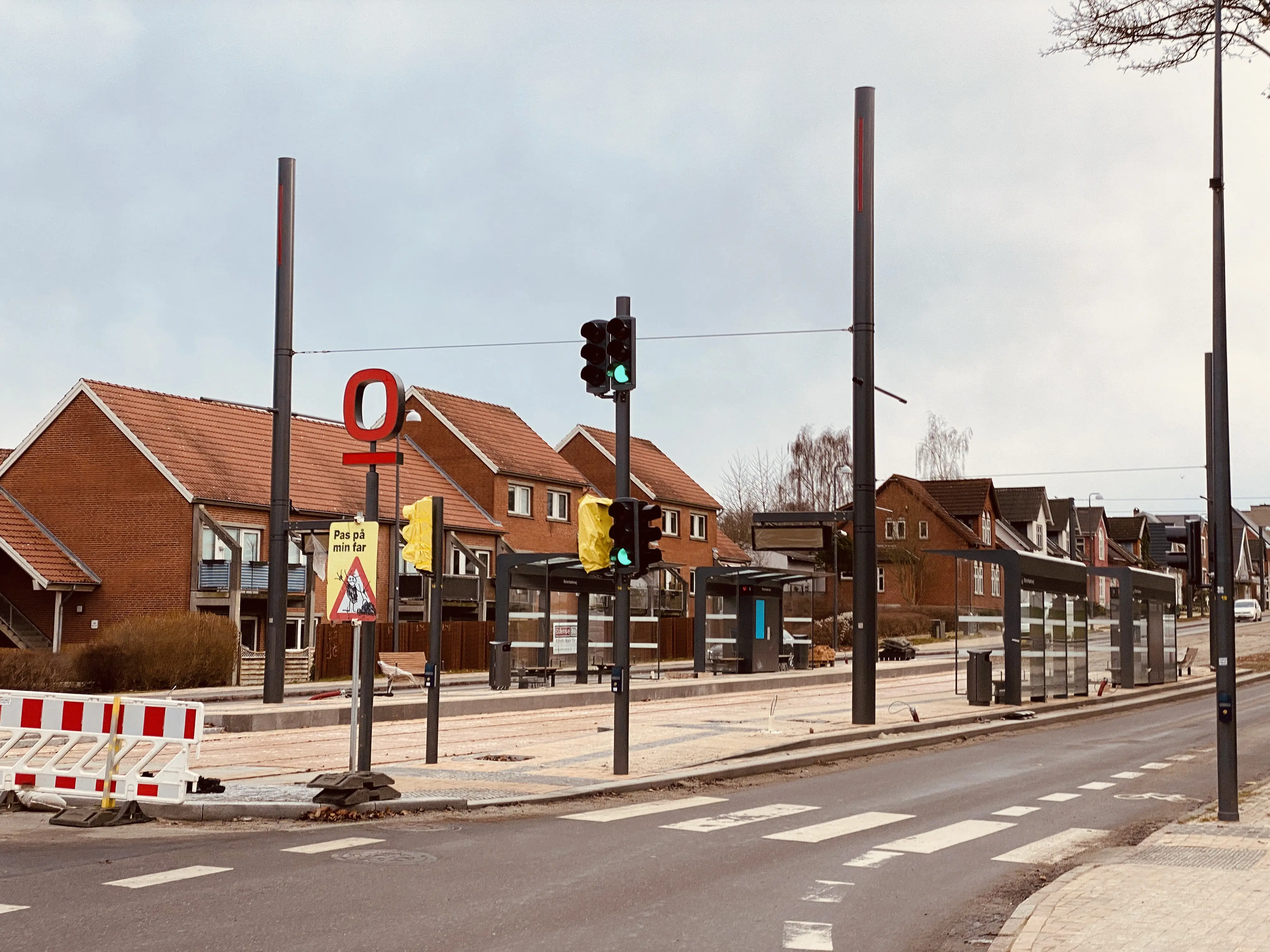 Billede af Østerbæksvej Letbanestation. Billede af Østerbæksvej Letbanestation.