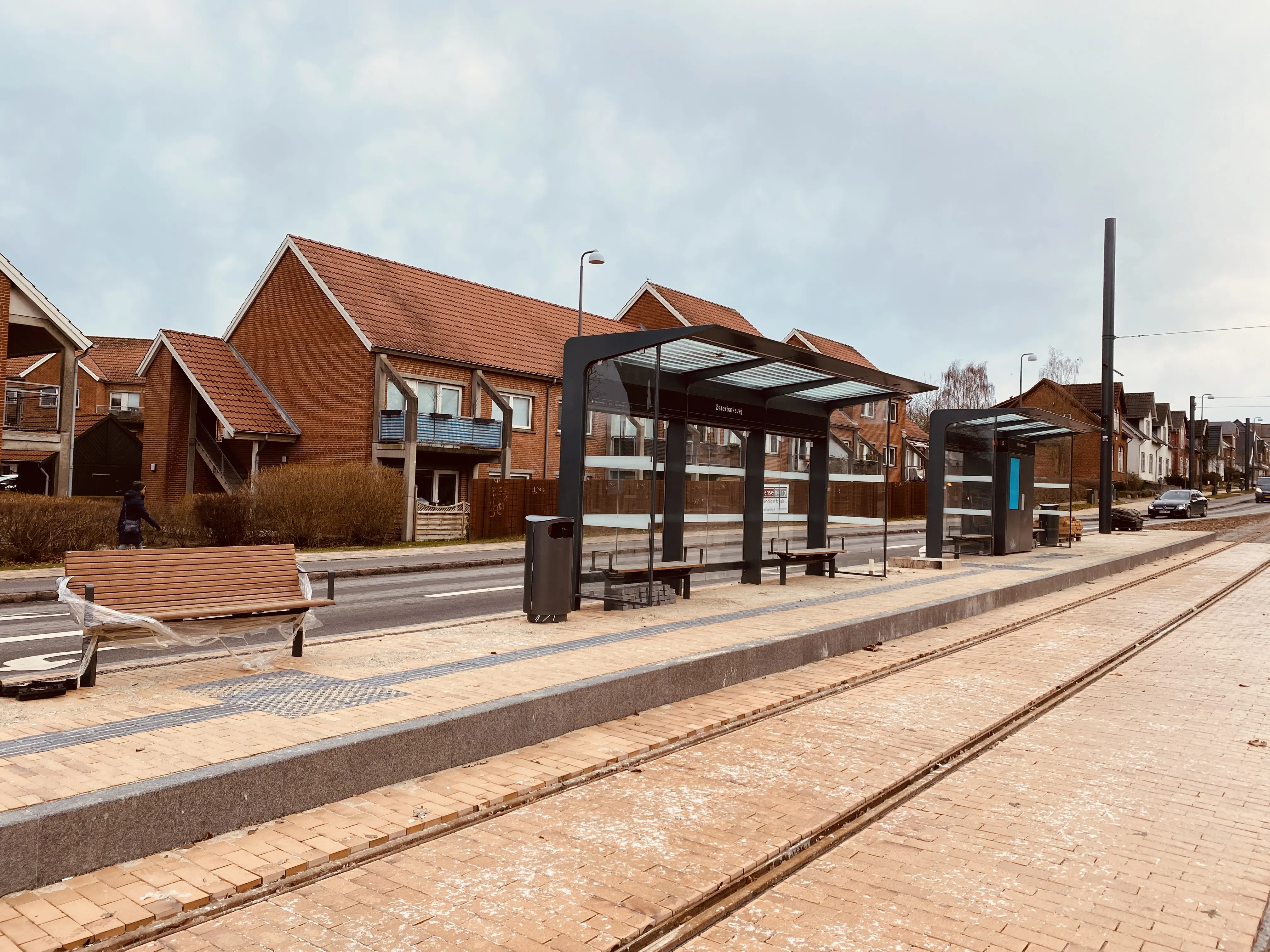 Billede af Østerbæksvej Letbanestation.