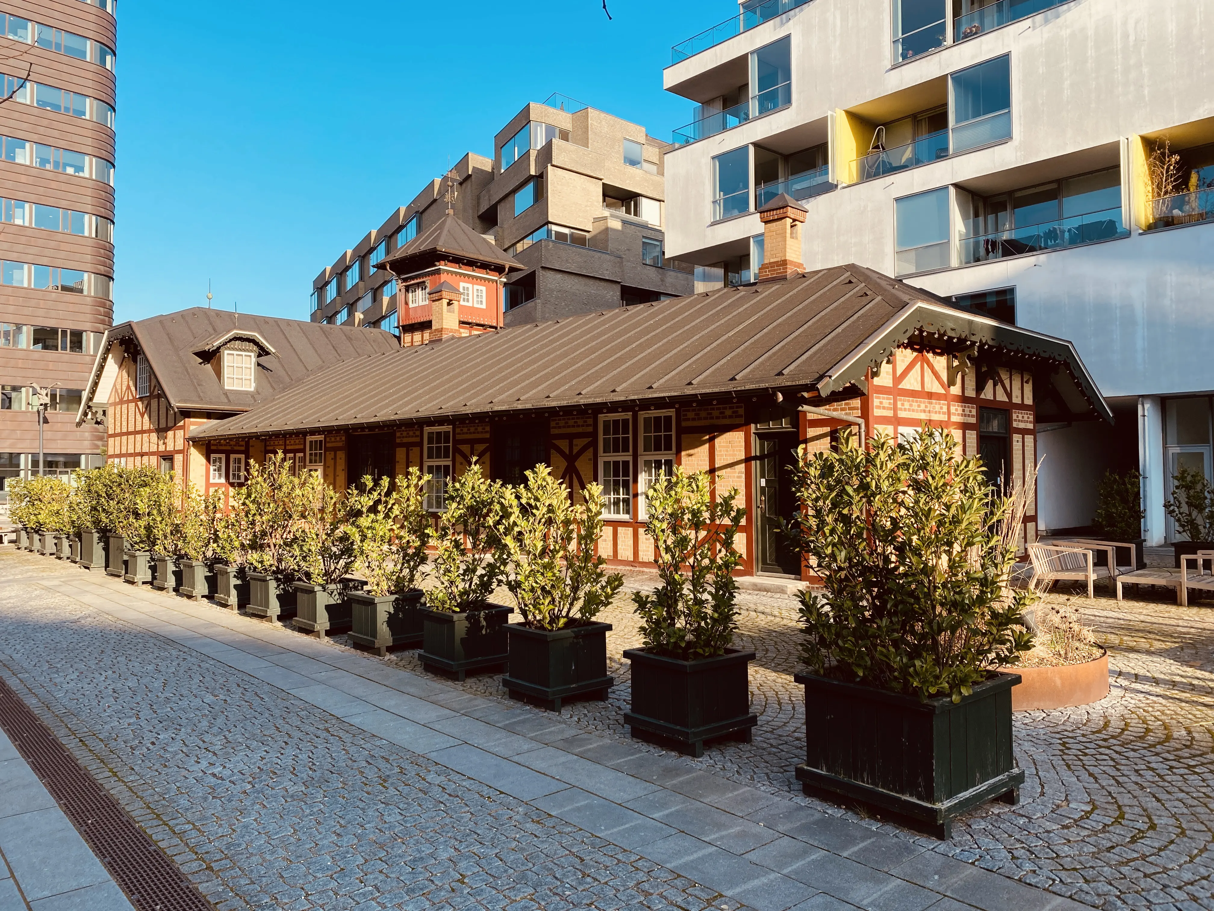 Billede af Frihavnens Station. Billede af Frihavnens Station.