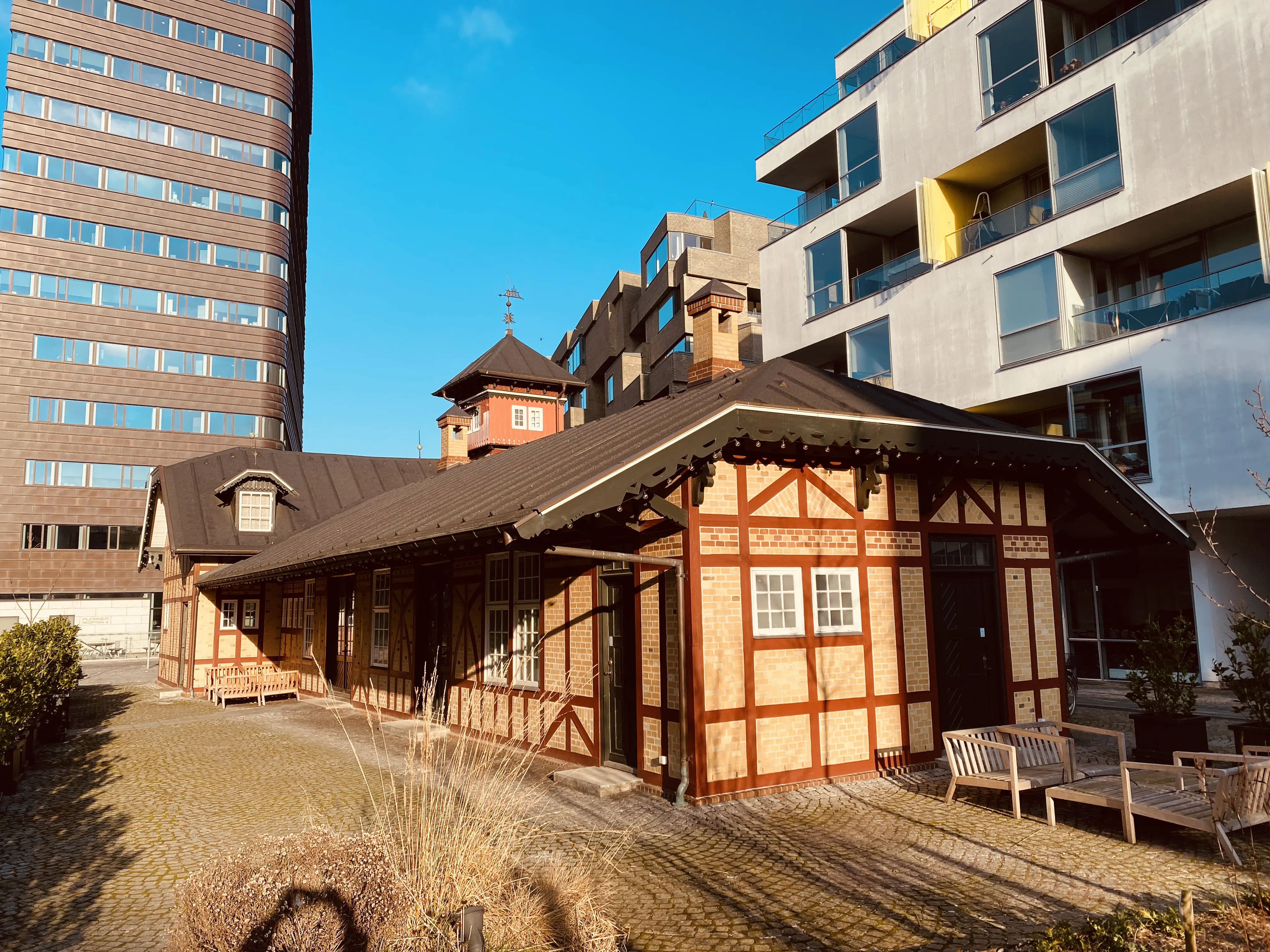 Billede af Frihavnens Station. Billede af Frihavnens Station.