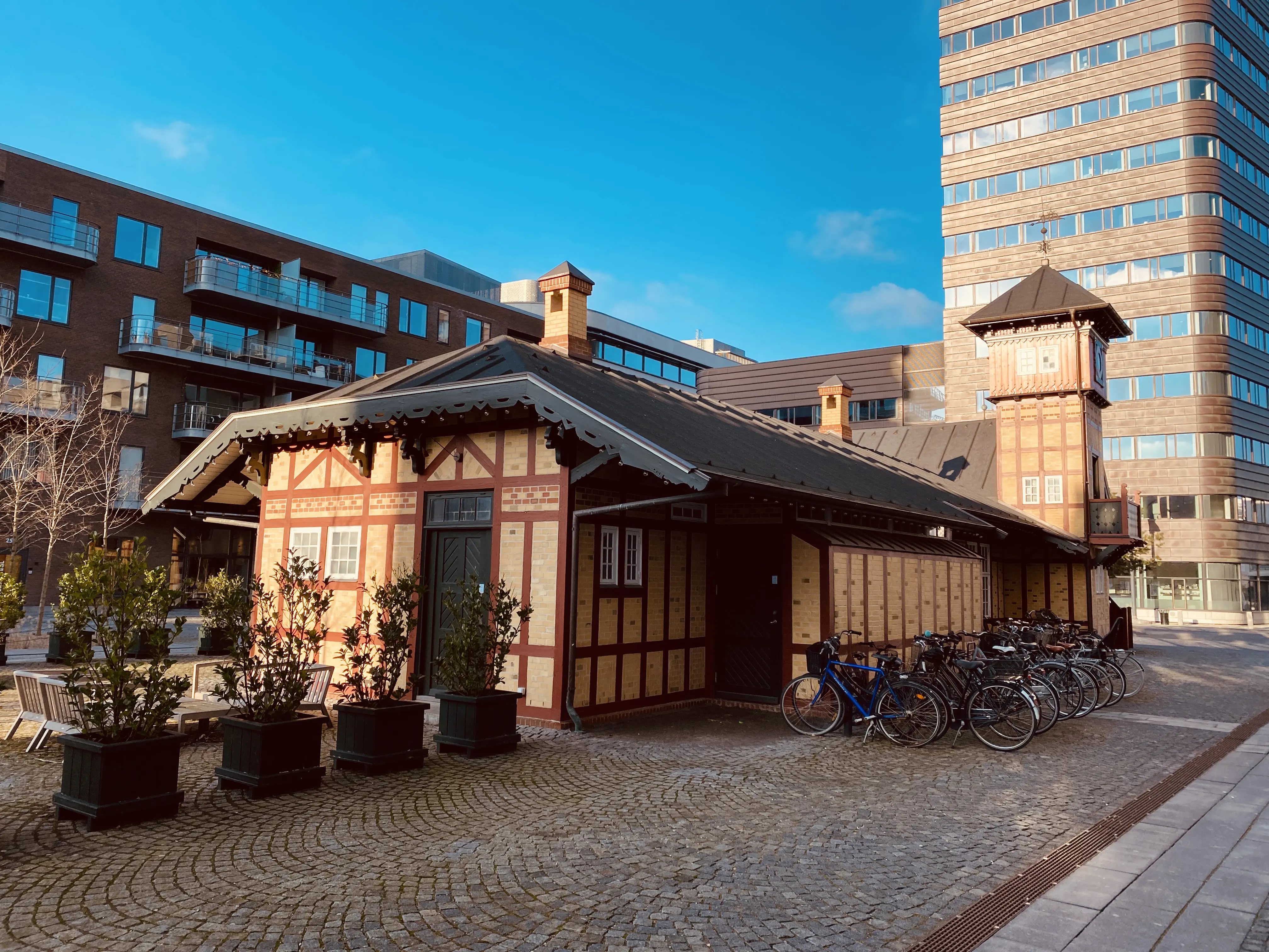 Billede af Frihavnens Station. Billede af Frihavnens Station.