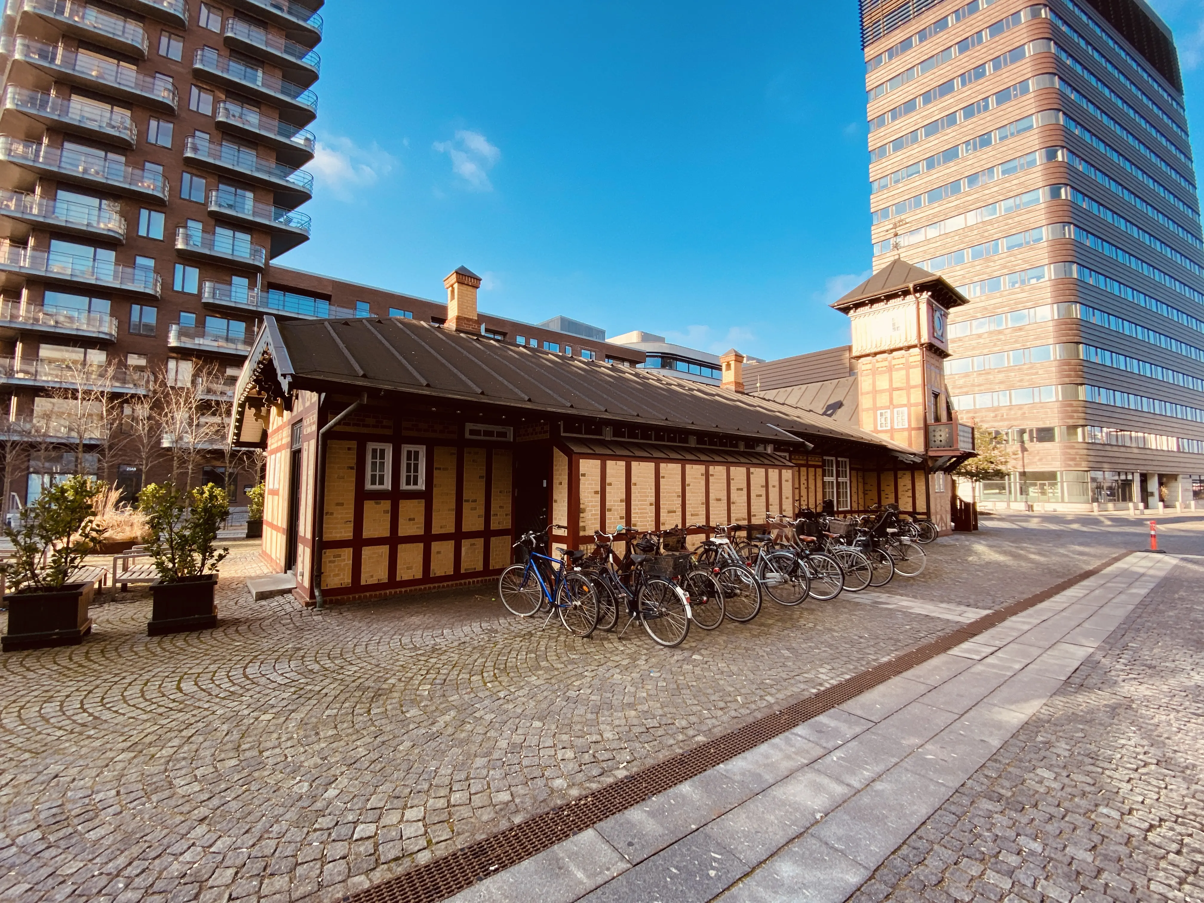 Billede af Frihavnens Station. Billede af Frihavnens Station.