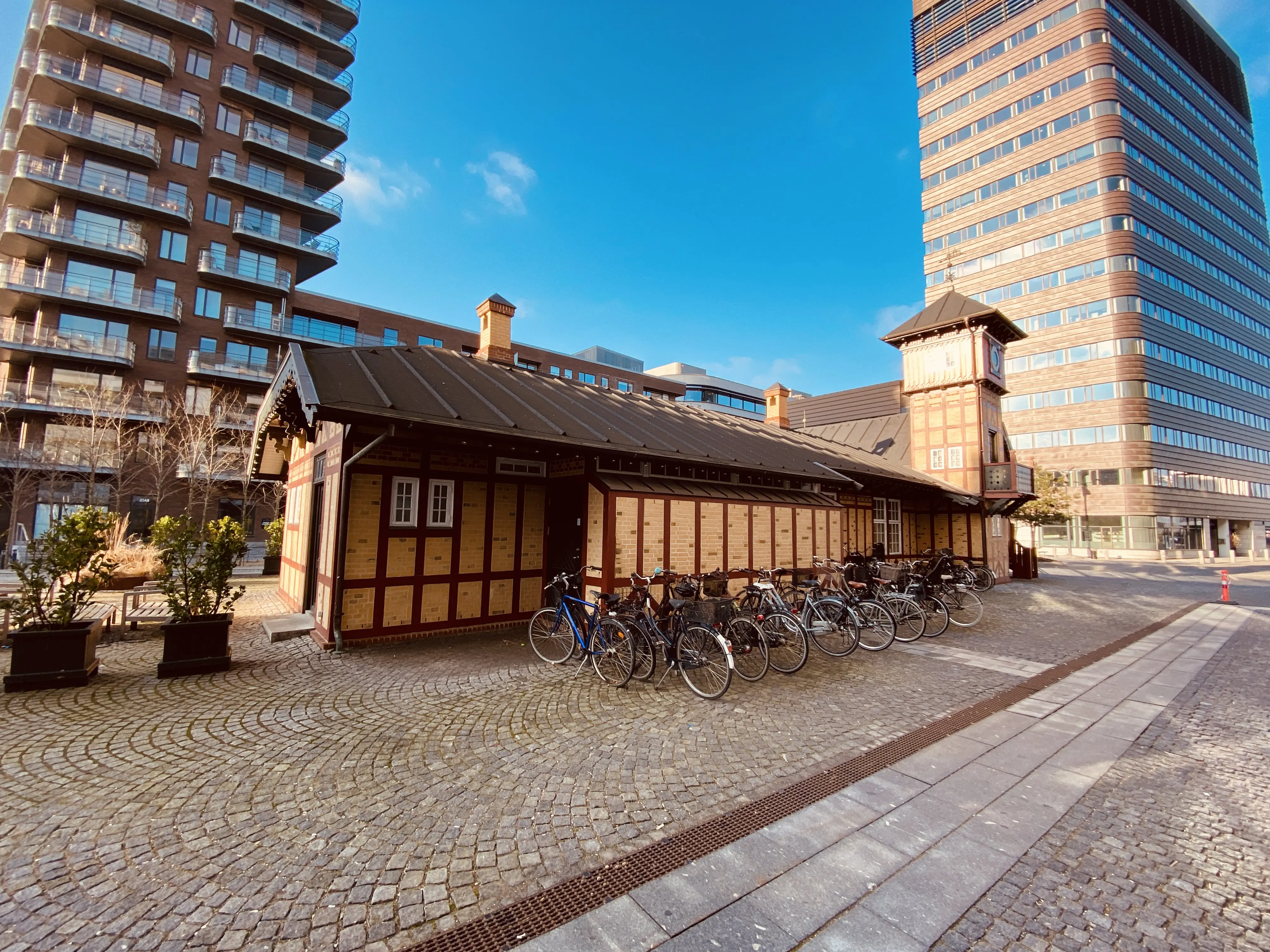 Billede af Frihavnens Station. Billede af Frihavnens Station.