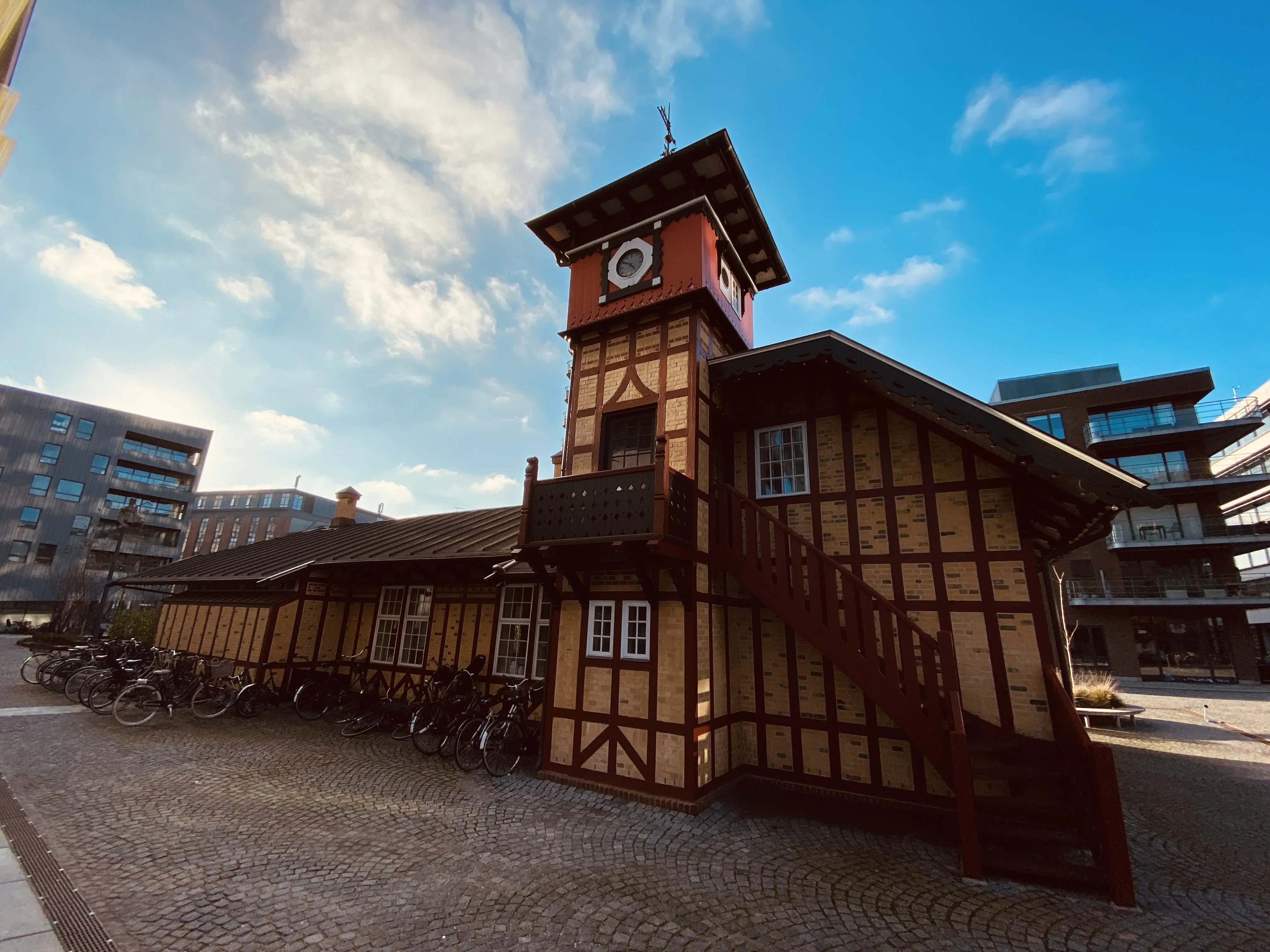 Billede af Frihavnens Station. Billede af Frihavnens Station.