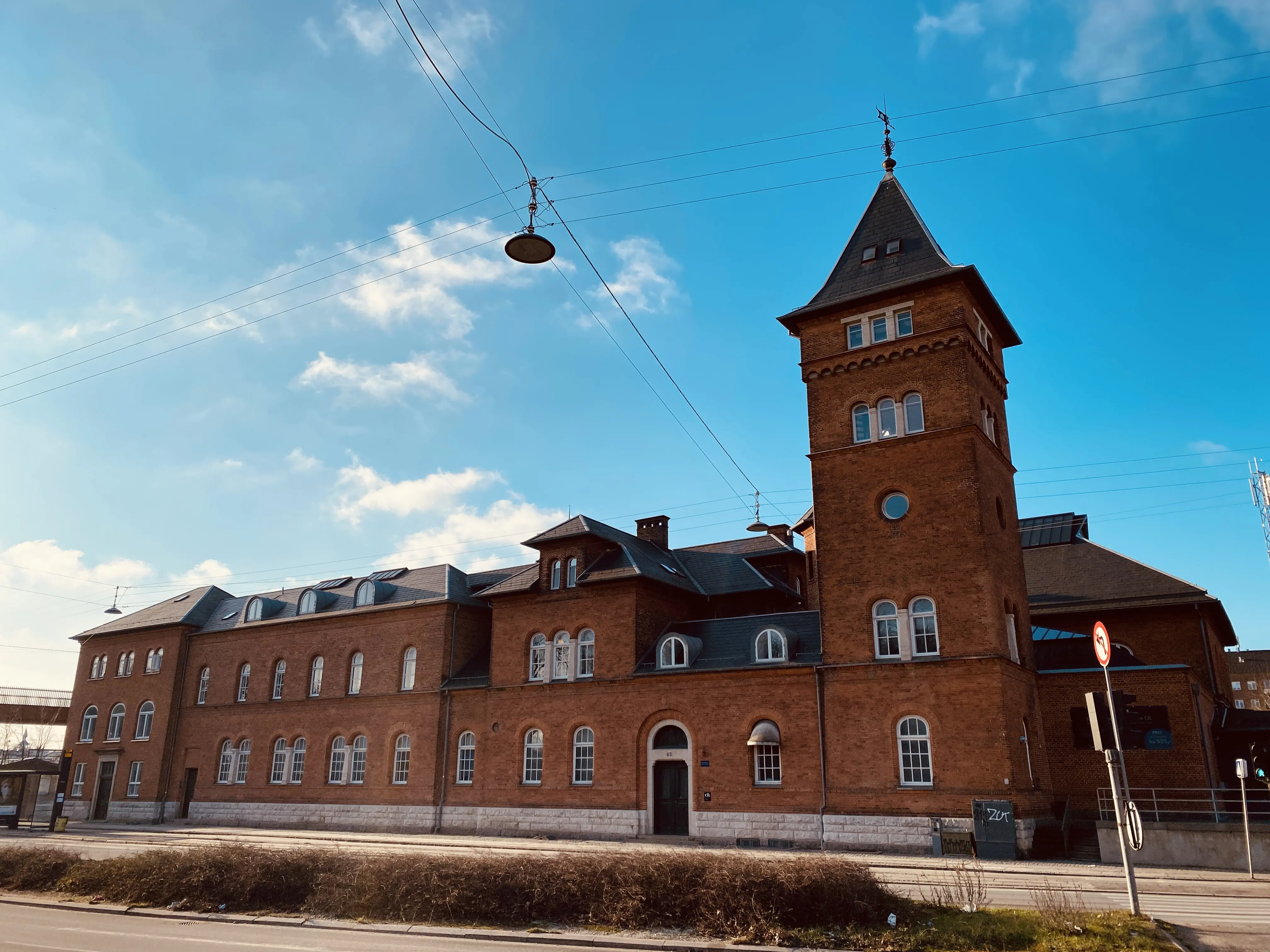 Billede af Østerport Stations remise. Billede af Østerport Stations remise.