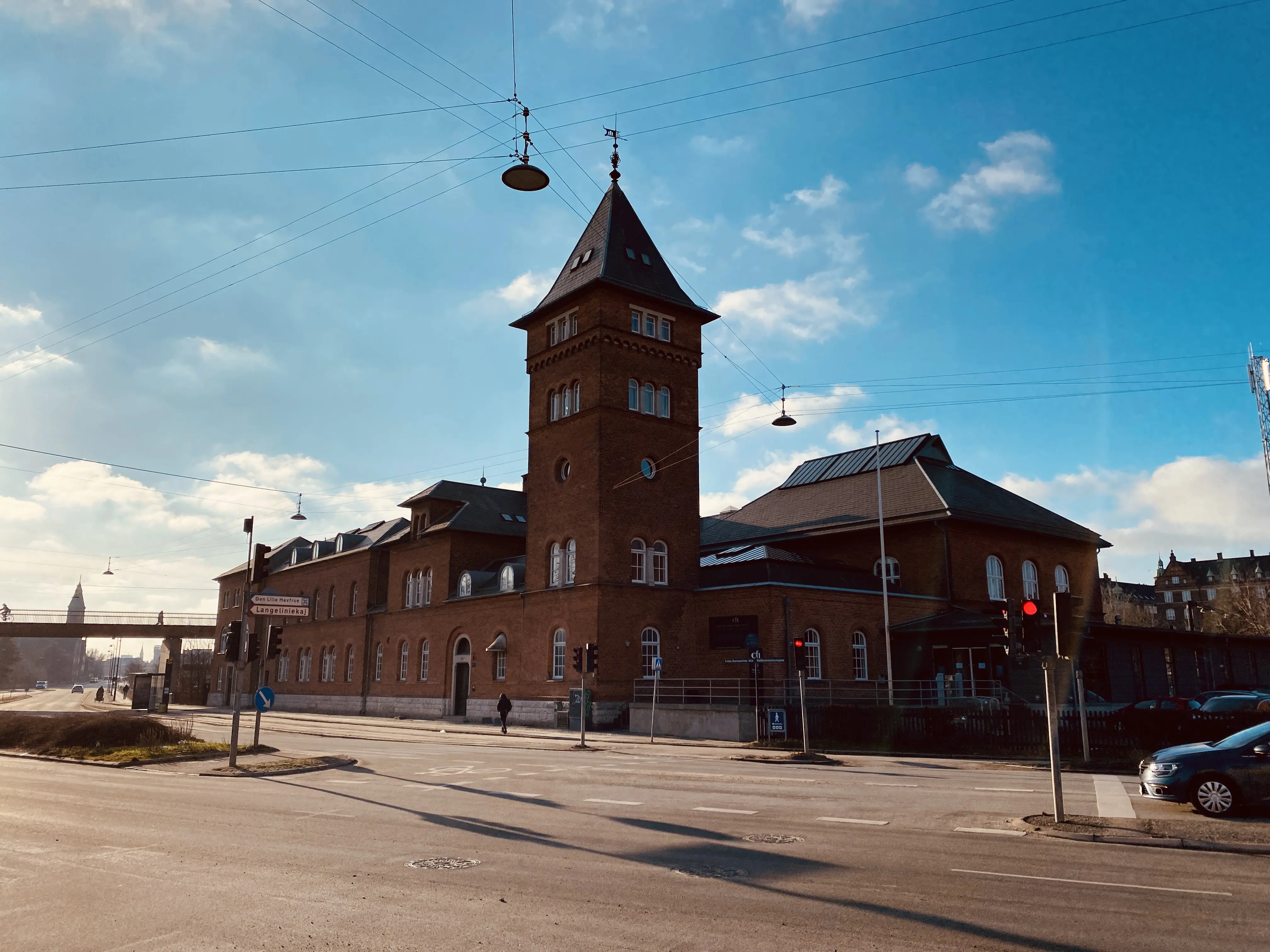 Billede af Østerport Stations remise. Billede af Østerport Stations remise.