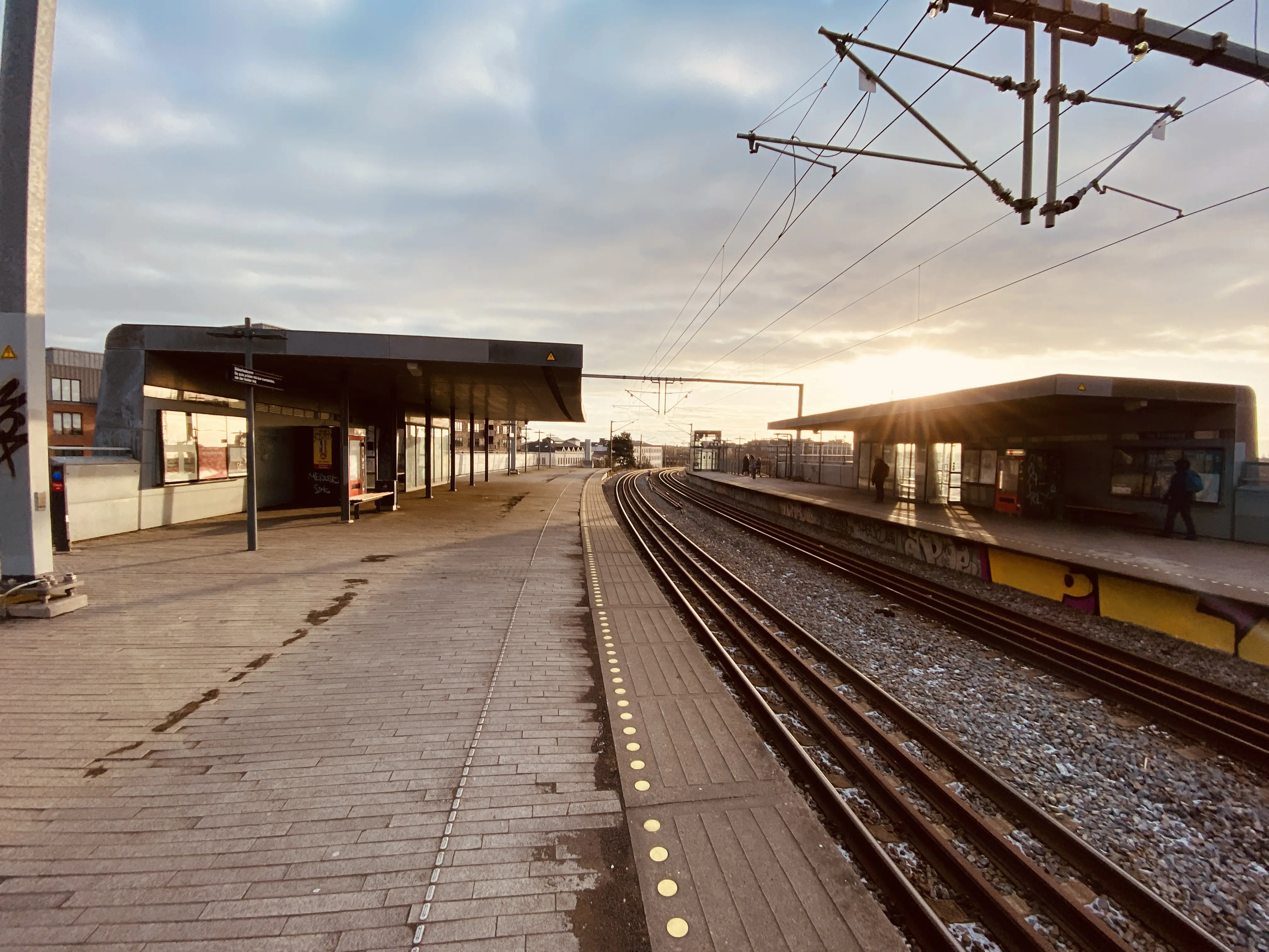 Billede af København Syd Trinbræt. Billede af København Syd Trinbræt.